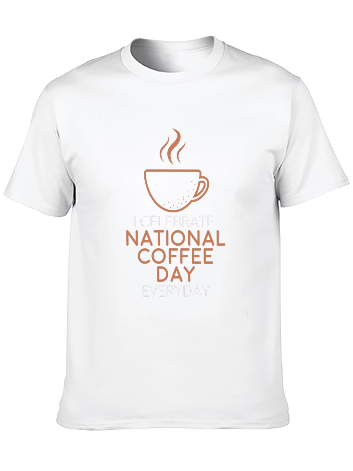 Black National Coffee Day T-Shirt - Celebrate Everyday! view 10