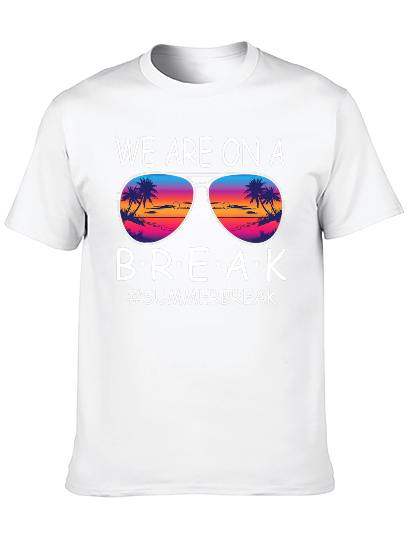 Black Summer Break T-Shirt view 10