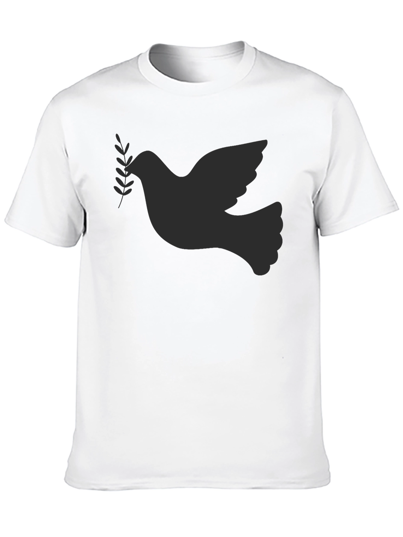 Black Peace Dove Graphic Tee - Stylish Comfort view 10