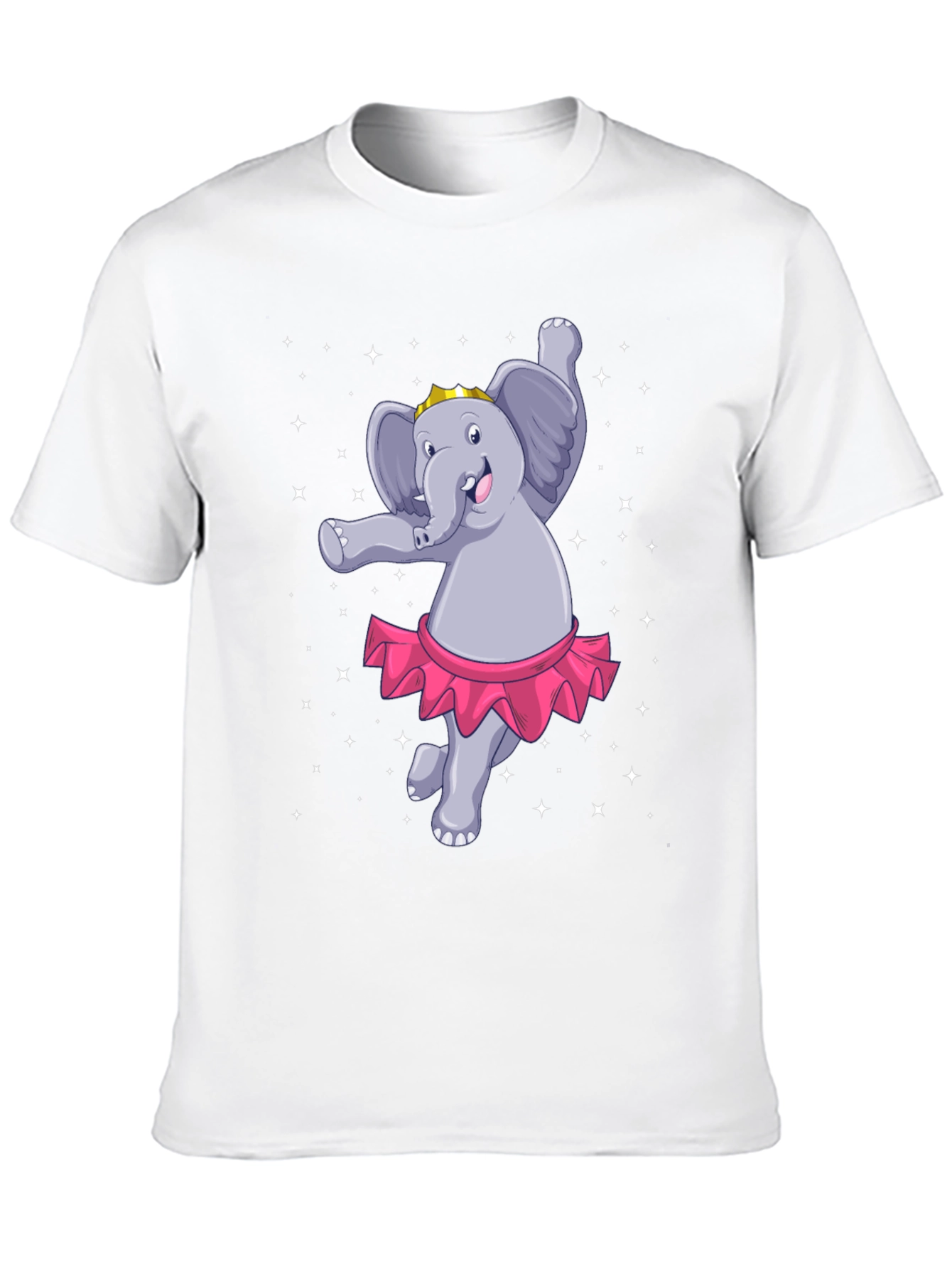 Black Dancing Elephant T-Shirt: Cute Cartoon Design view 10