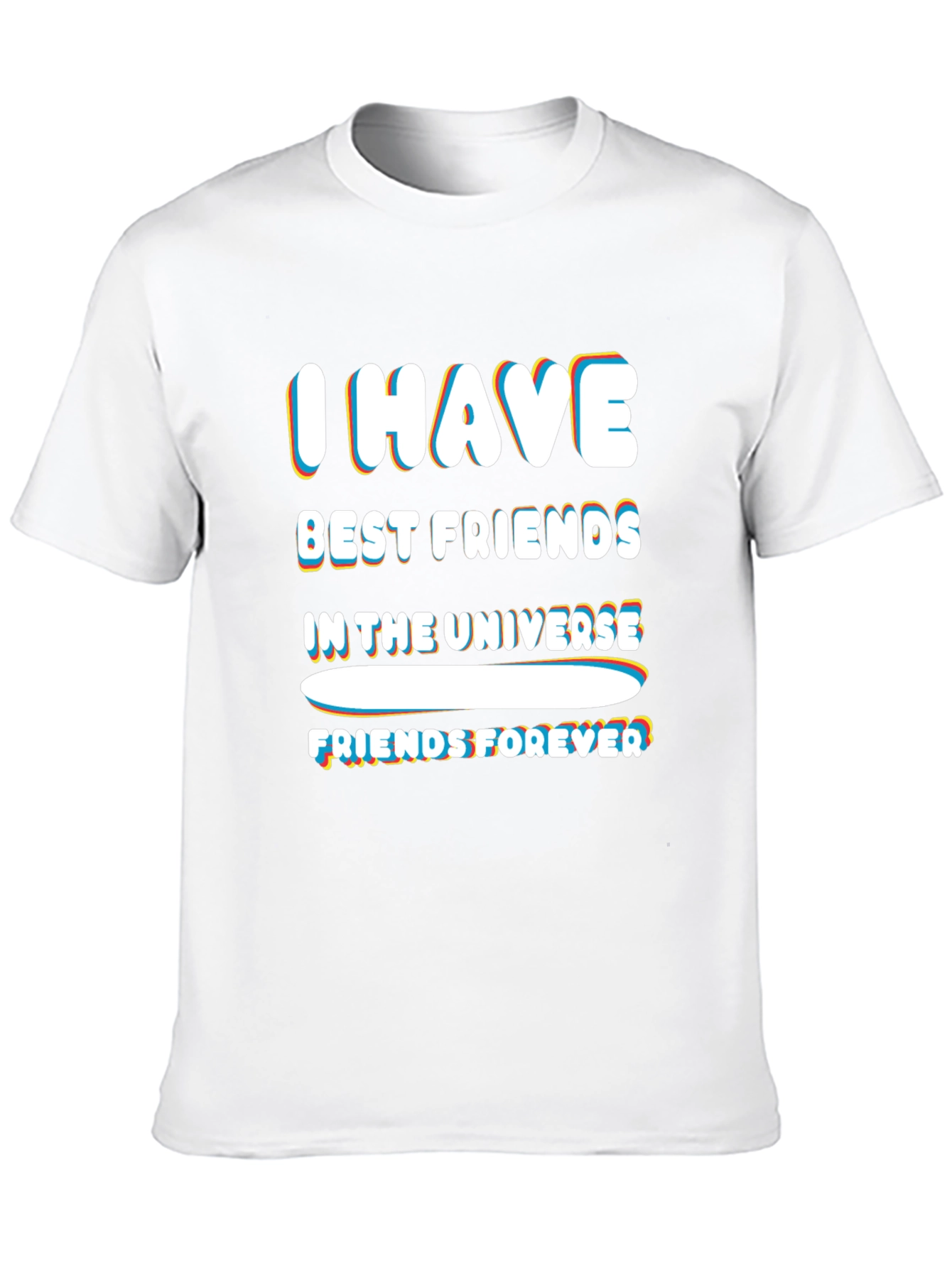 Black Friends Forever Graphic Tee - Best Friends in the Universe view 10