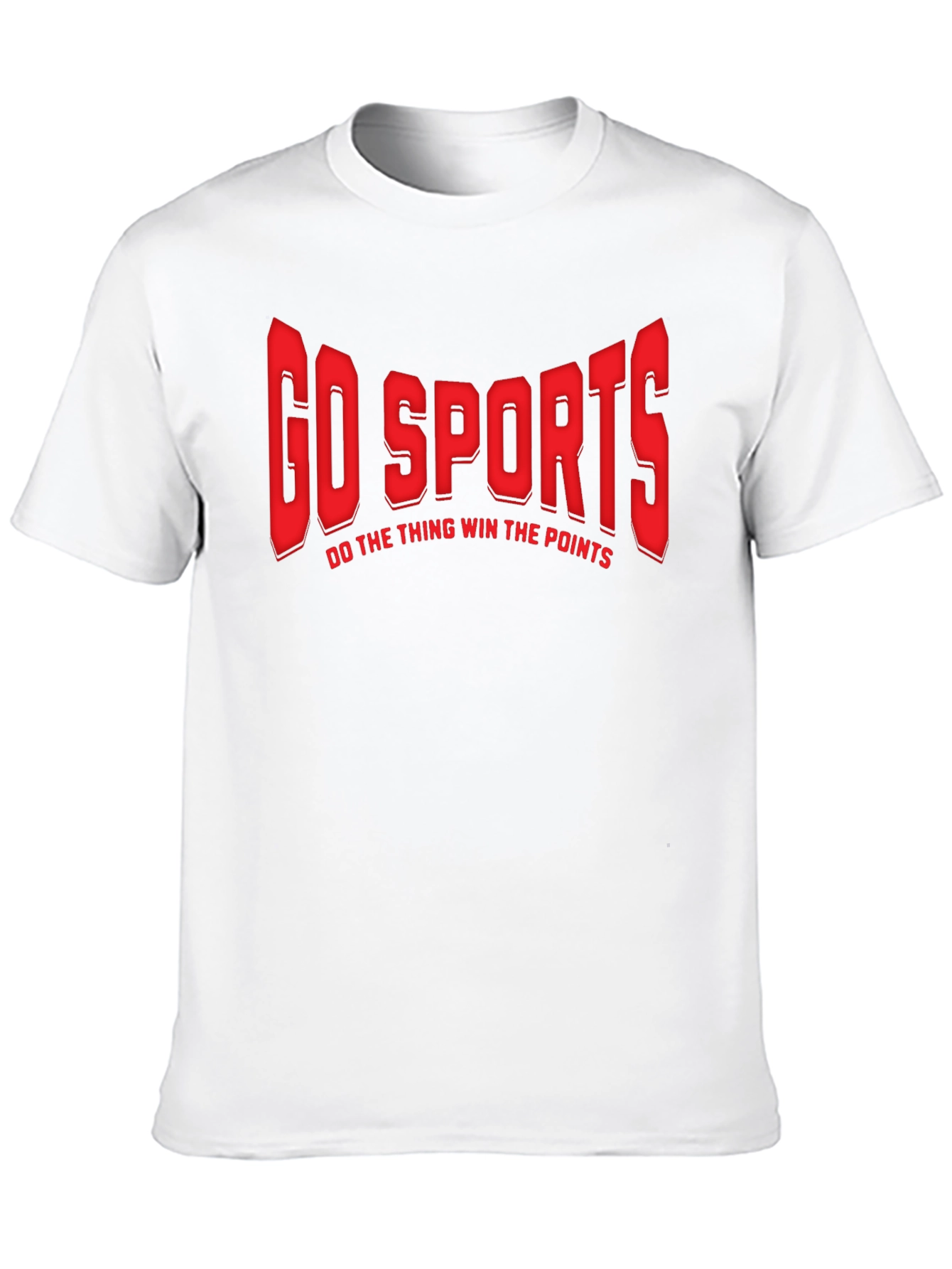 Black Go Sports Graphic T-Shirt - Funny Slogan Tee view 10