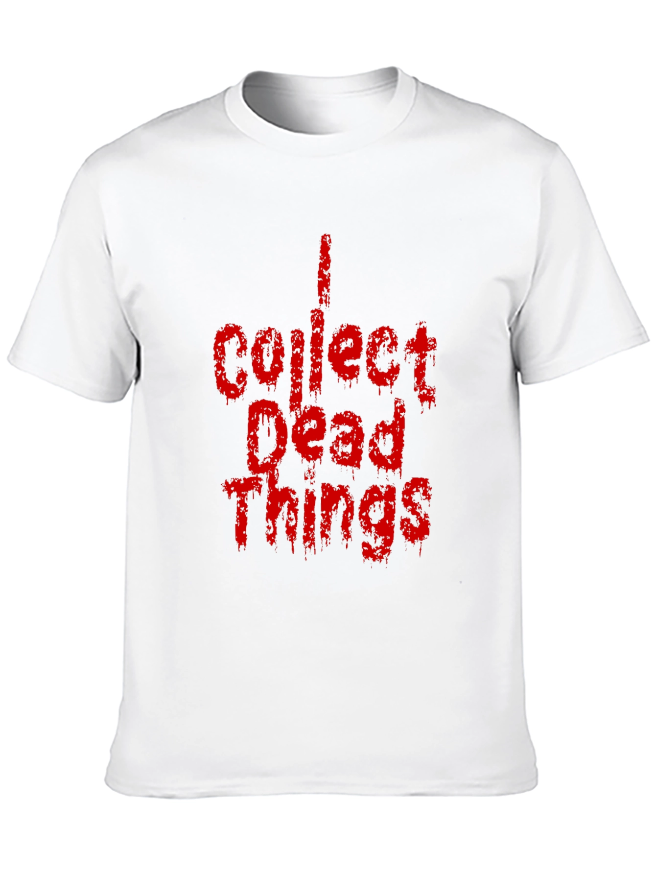 Black I Collect Dead Things Graphic Tee - Black view 10