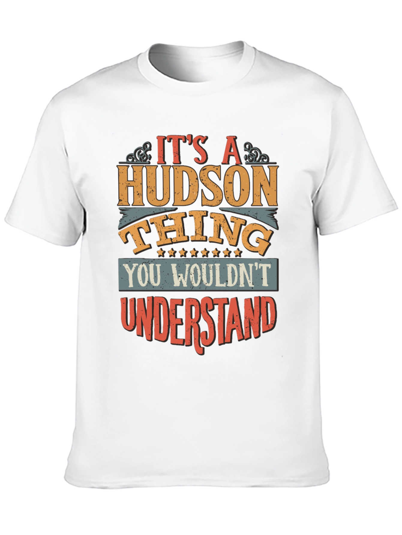 Black Hudson Thing T-Shirt - Funny Novelty Gift Tee view 10