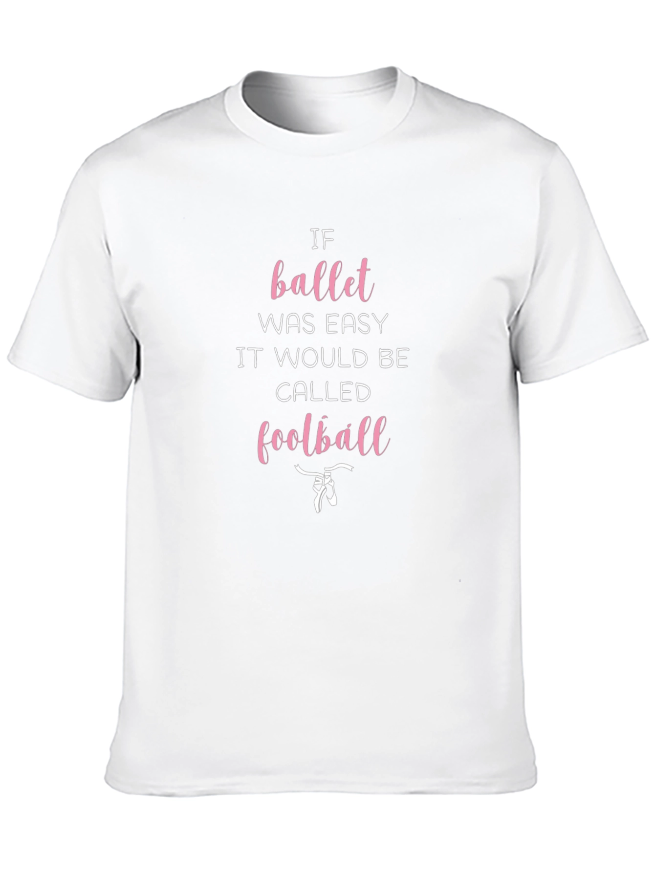 Black Ballet Easy Football T-Shirt view 10