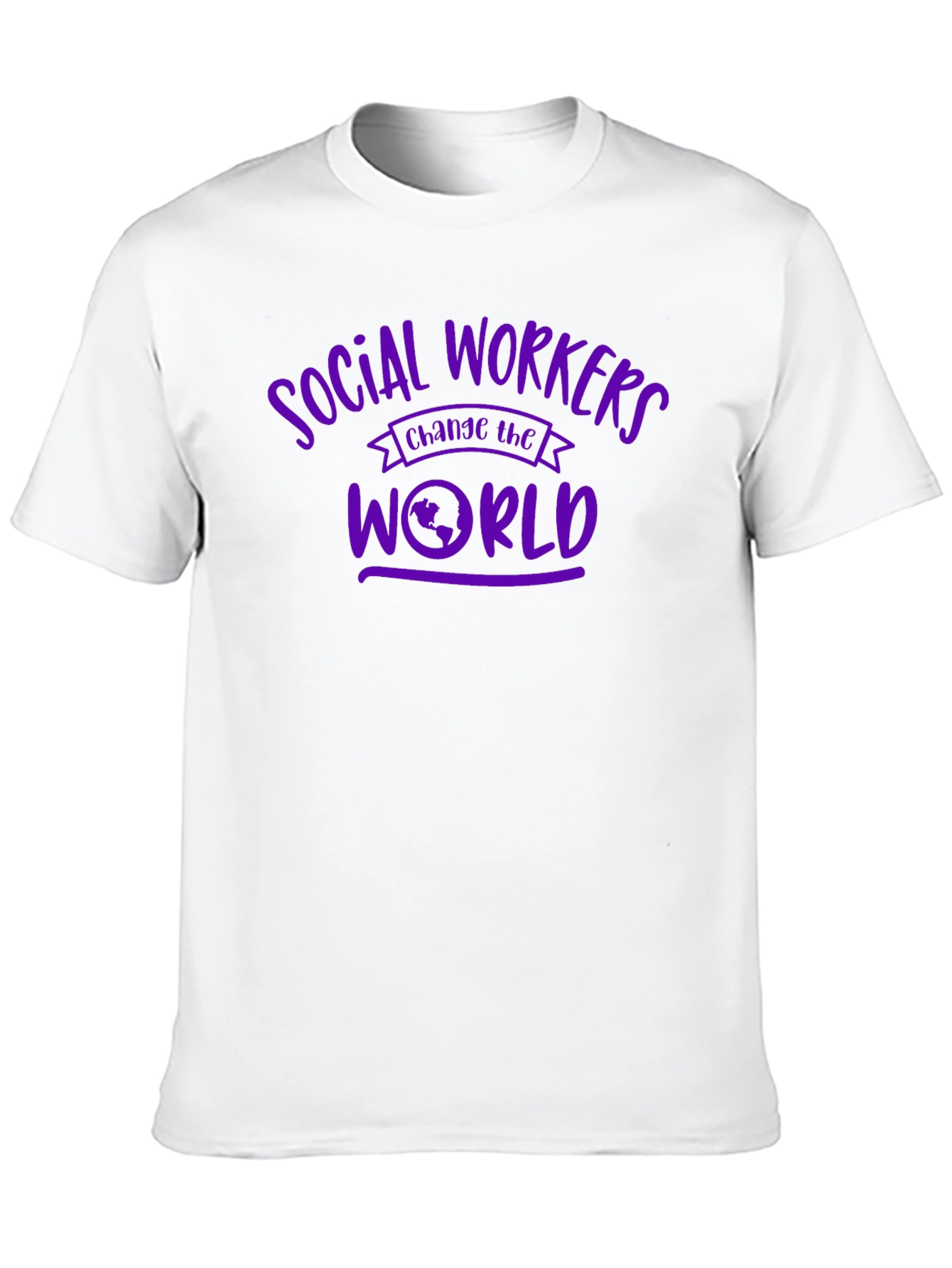 Black Social Workers Change the World T-Shirt - Black view 10