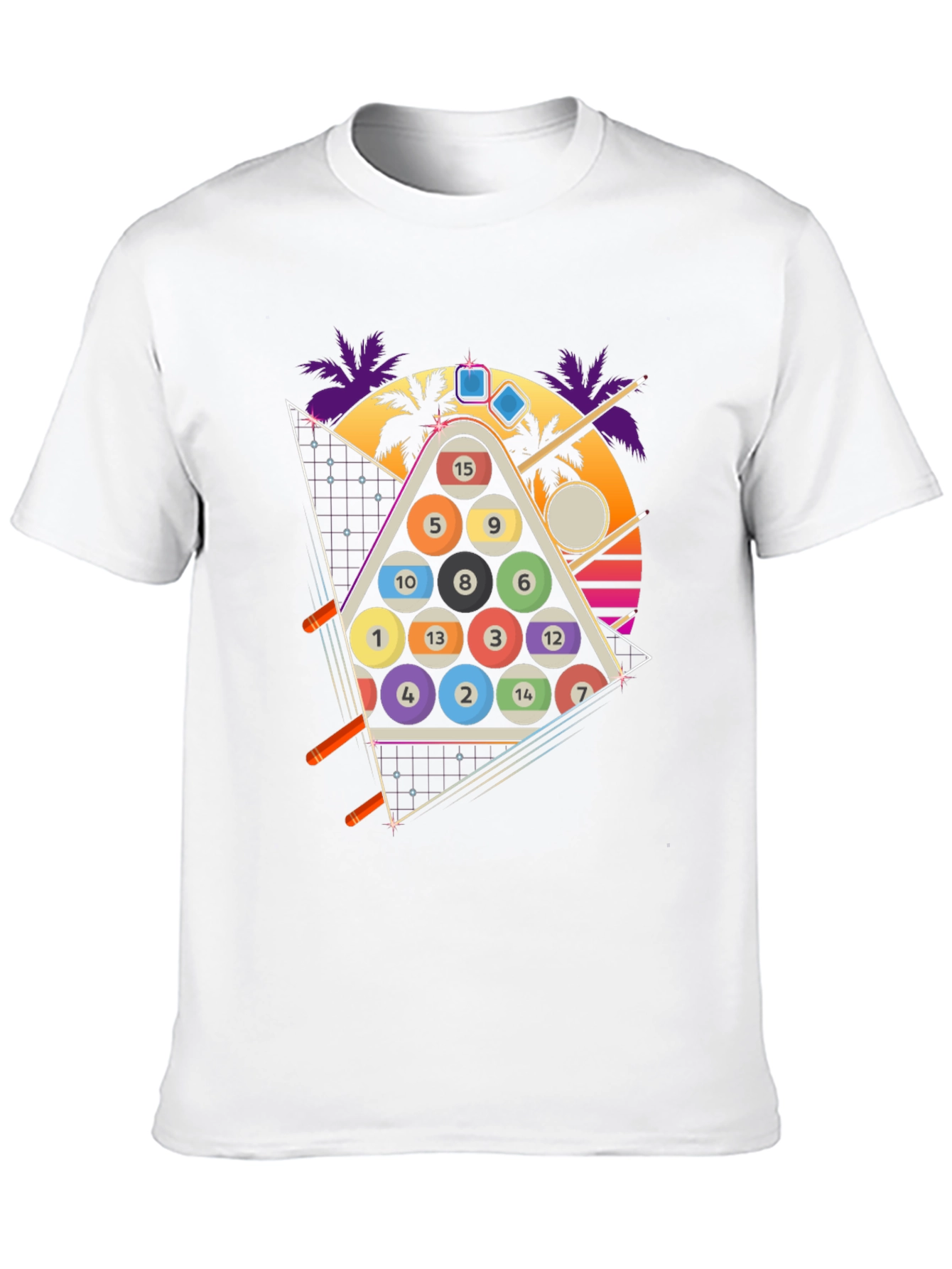 Retro Billiards T-Shirt - 10