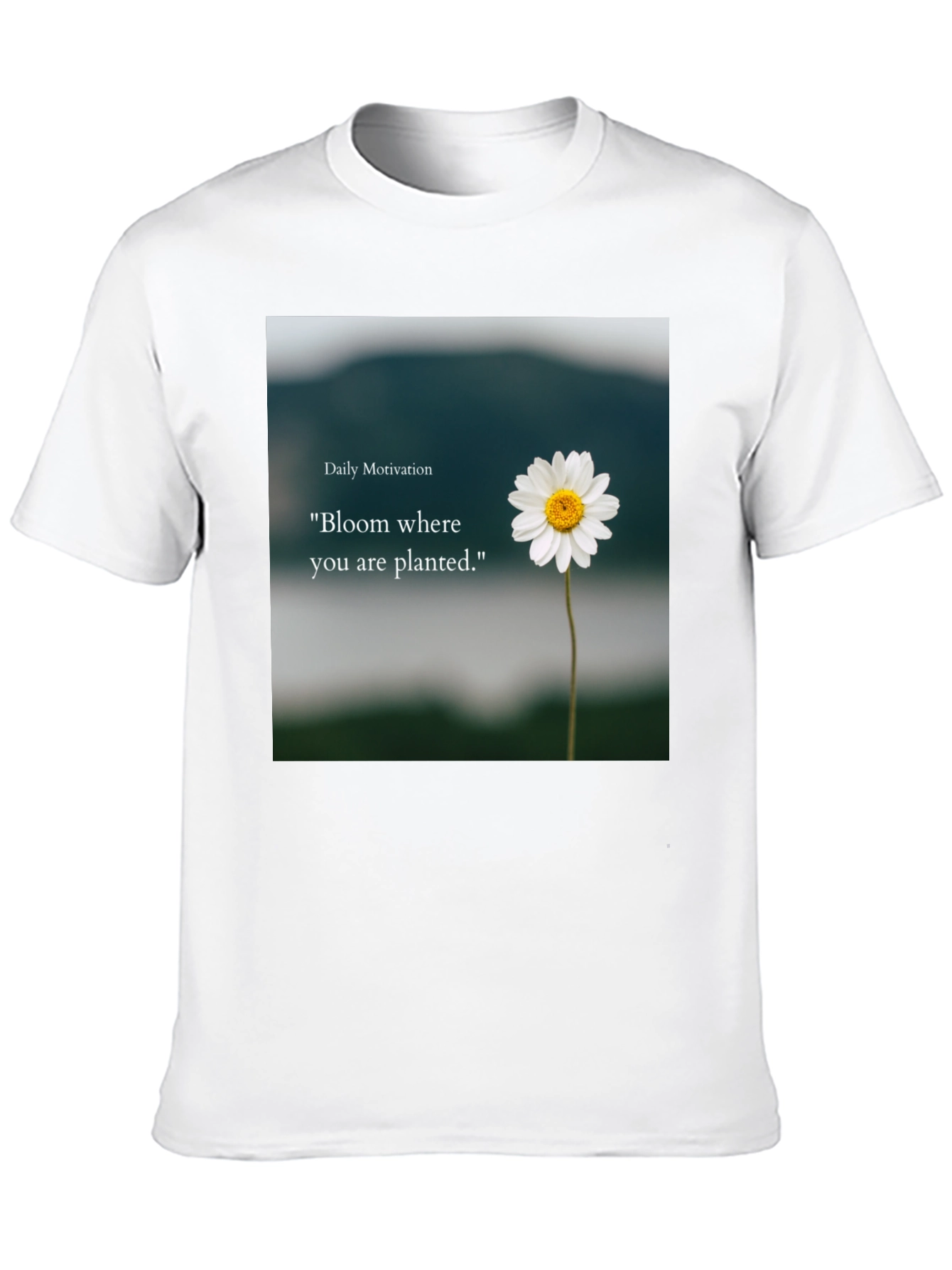 Black Motivational Bloom Where You Are Planted Black T-Shirt view 10