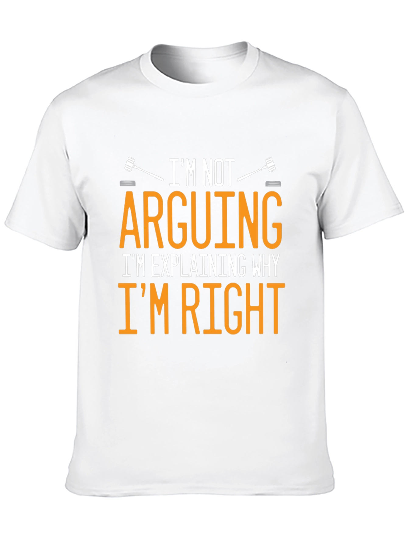 Arguing is Explaining Men's T-Shirt - 10