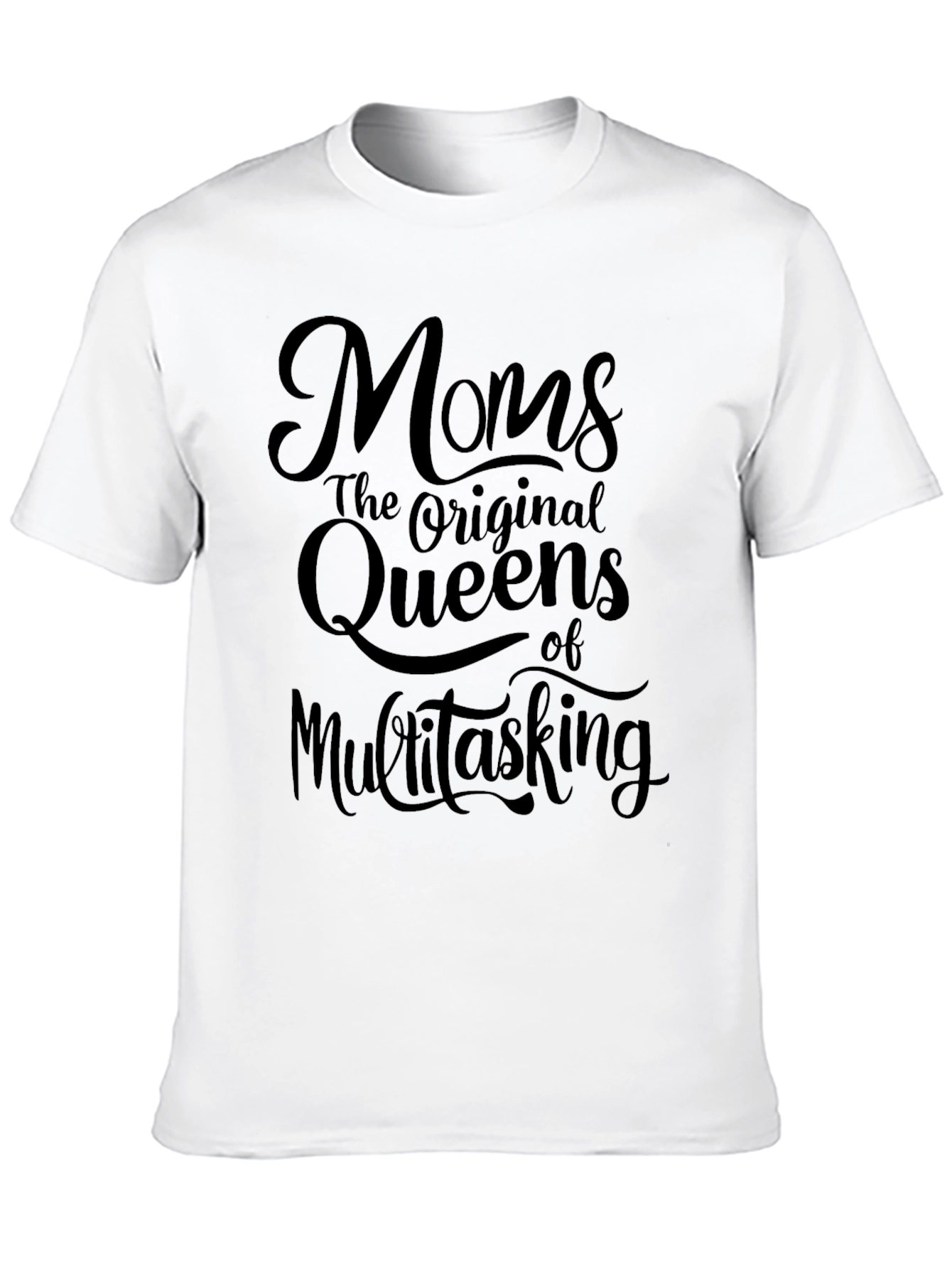 Black Moms the Original Queens of Multitasking T-Shirt view 10