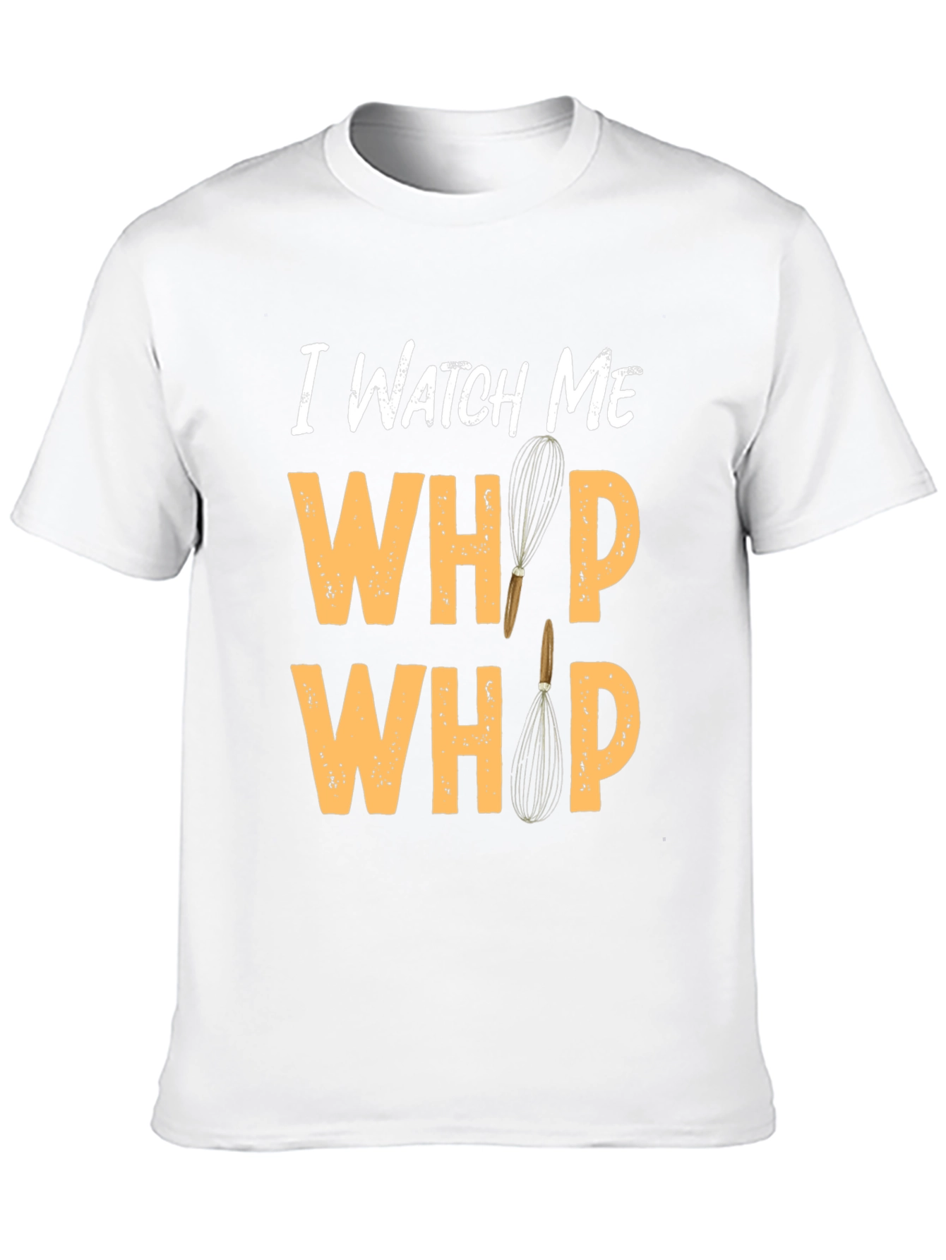Black Watch Me Whip Novelty Black T-Shirt view 10