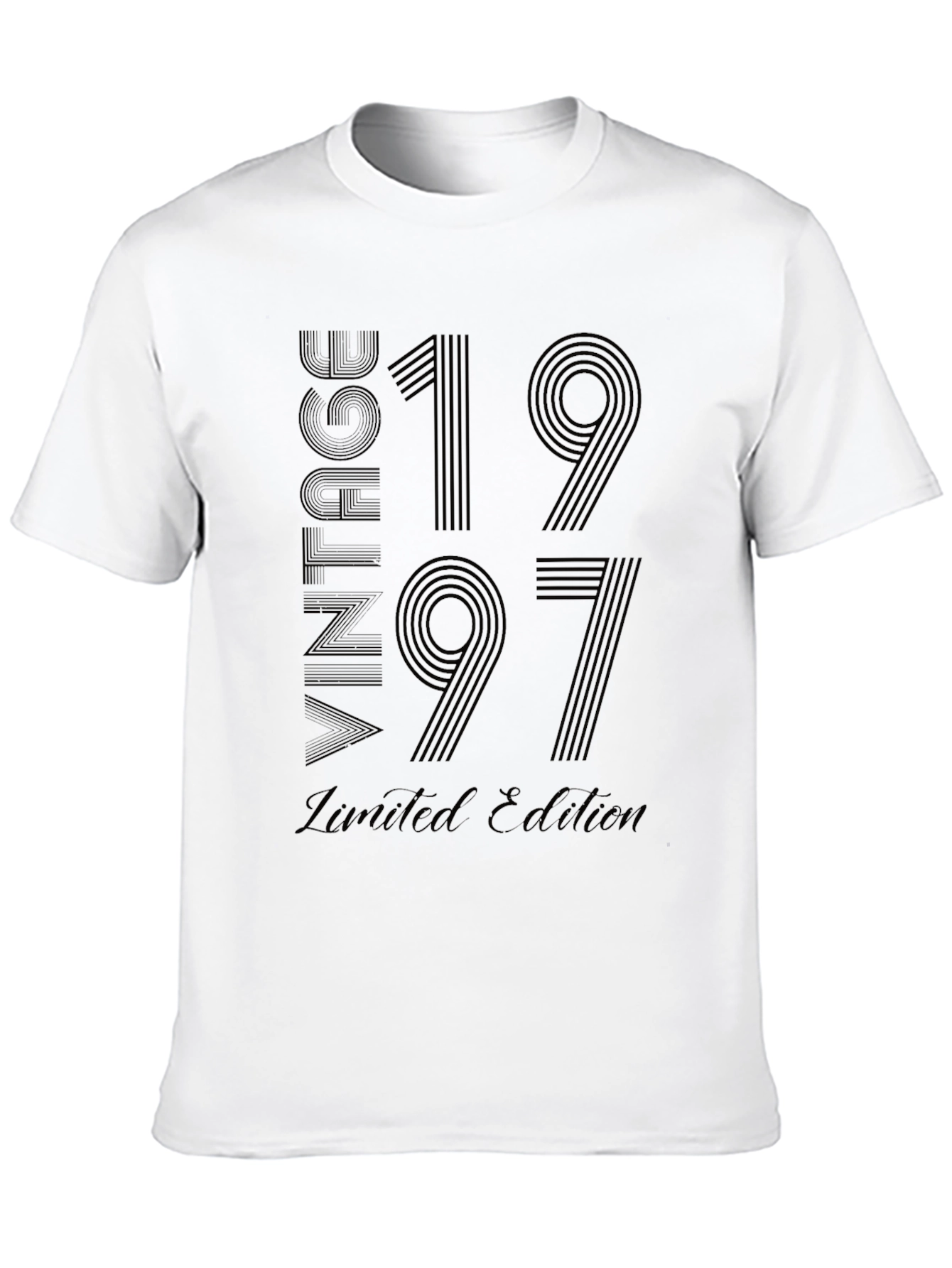 Black Vintage 1997 Limited Edition Black T-Shirt view 10