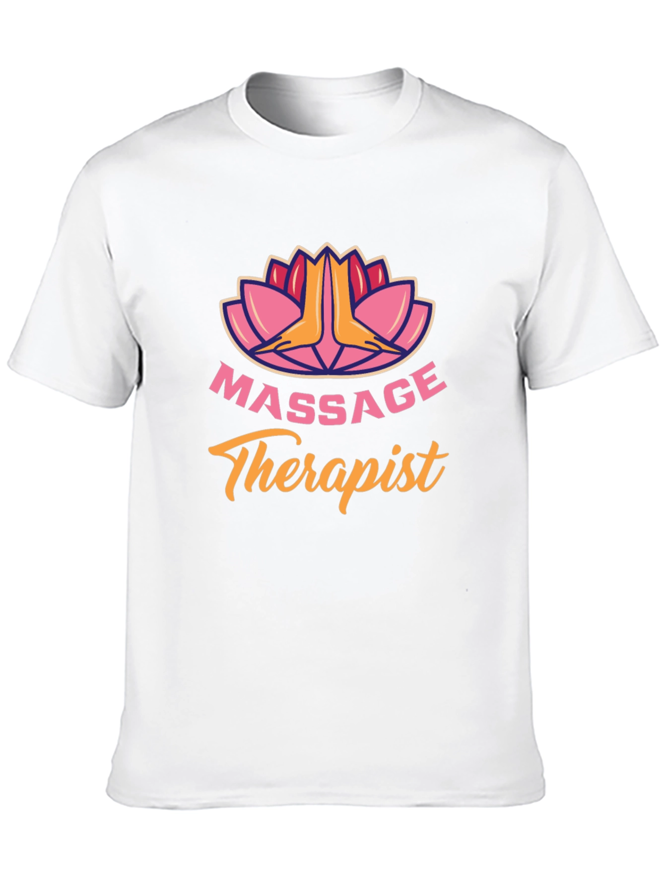 Black Massage Therapist Black T-Shirt Relaxing Spa Gift Idea view 10