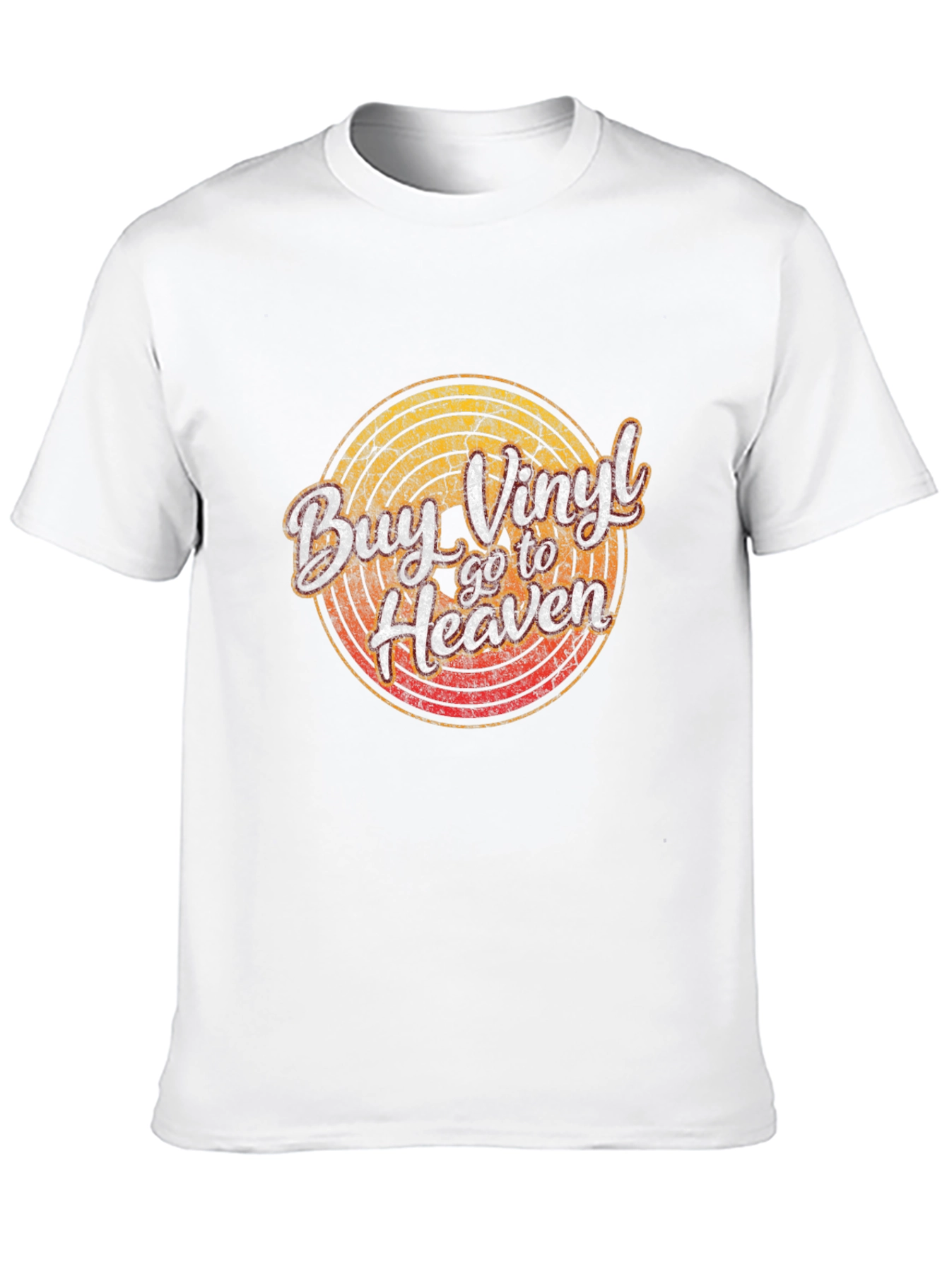 Black Buy Vinyl Go To Heaven Graphic Tee view 10