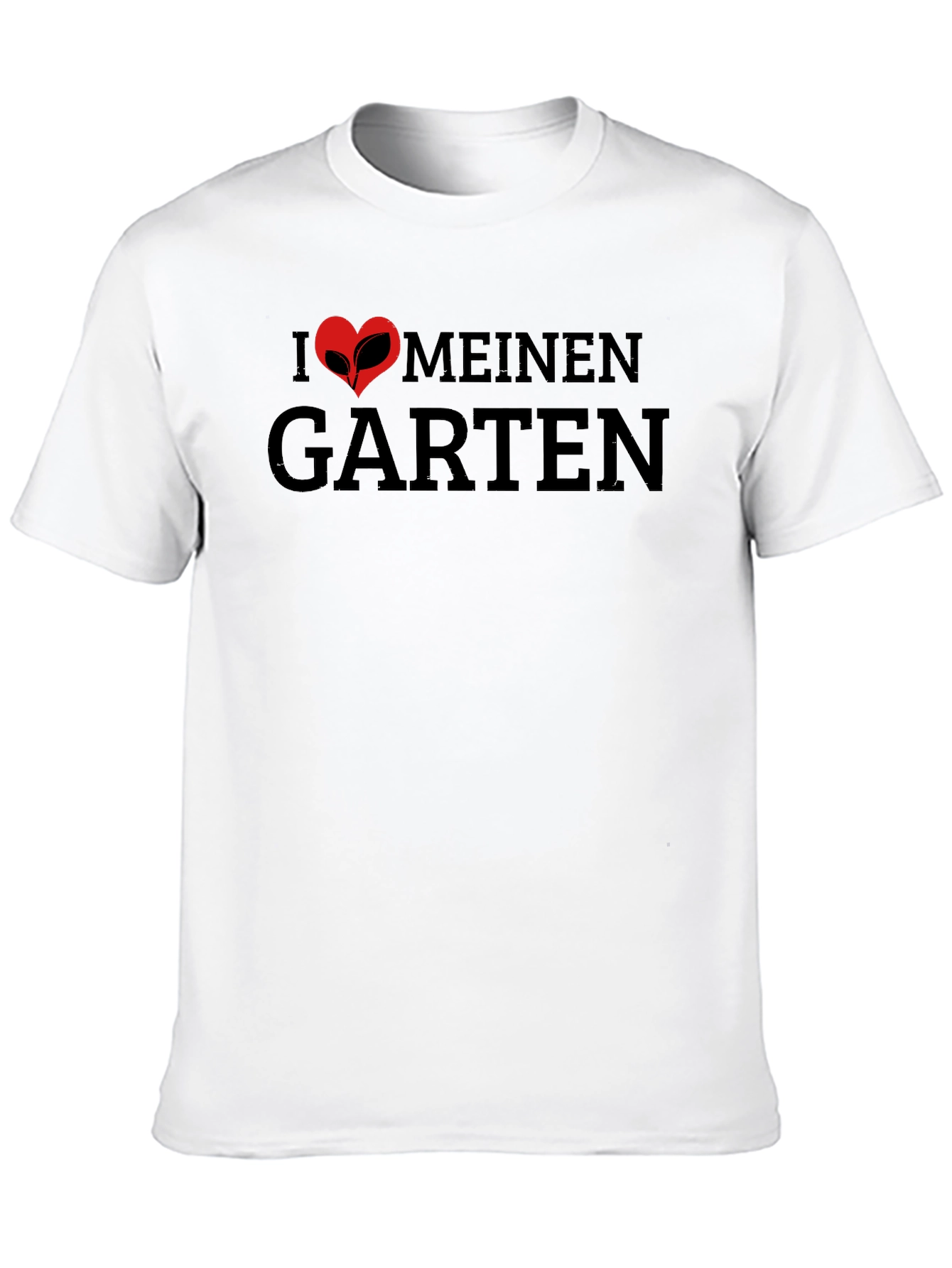 Black I Love My Garden T-Shirt - German Garden Lover view 10