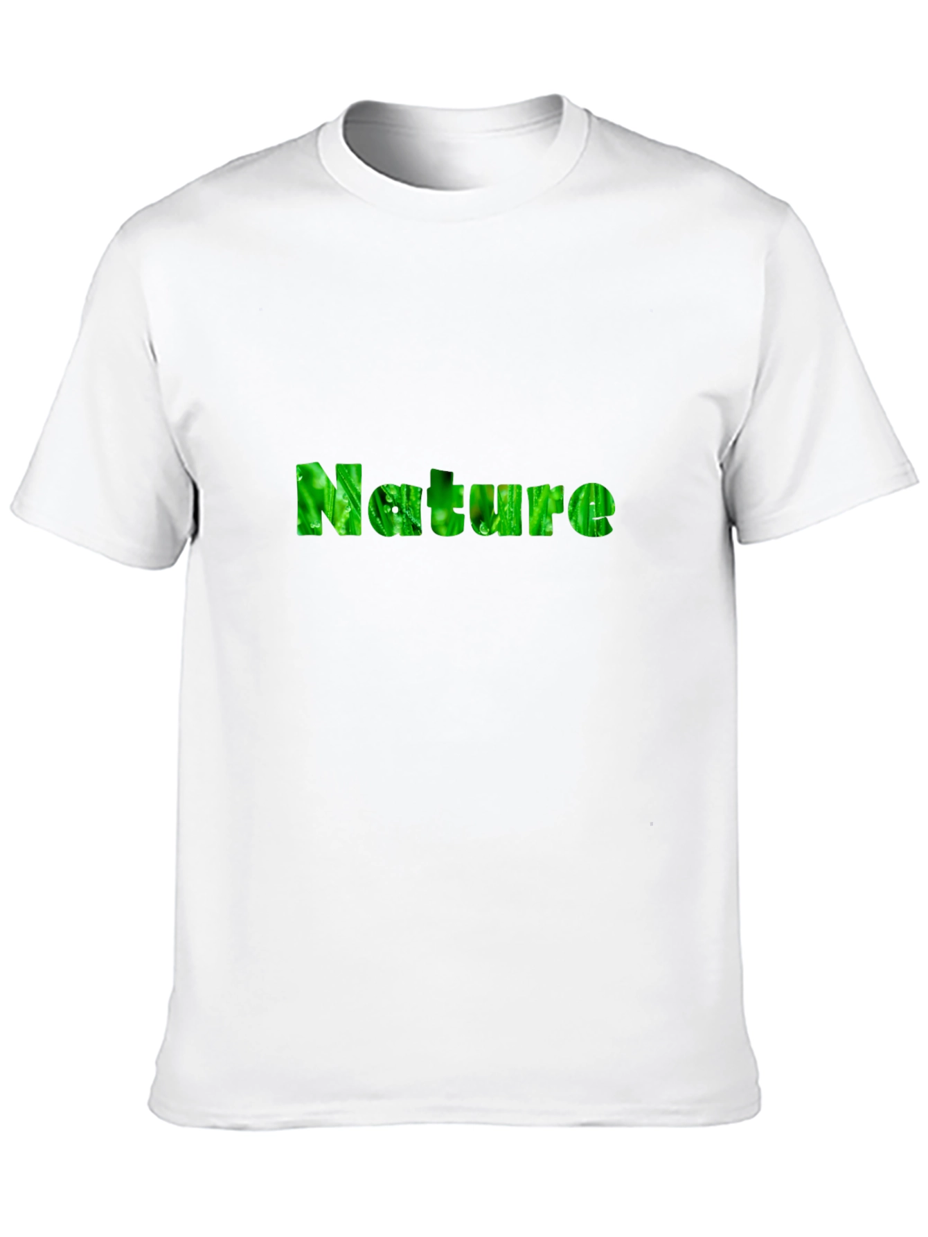 Black Nature Graphic Black T-Shirt view 10