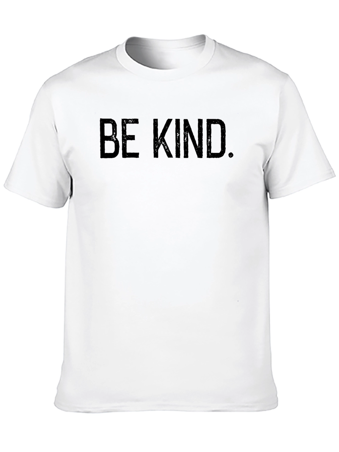 Black Be Kind Black Graphic Tee - Mens Soft Cotton T-Shirt view 10