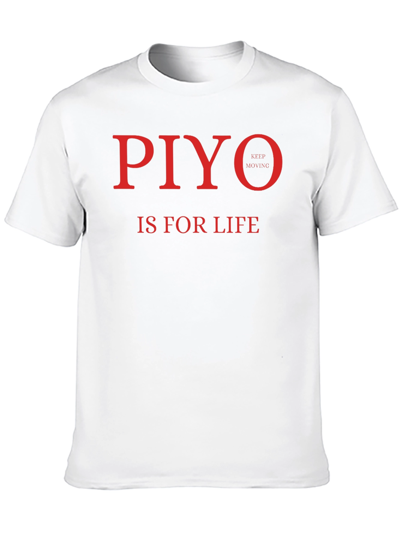 Black Piyo is for Life Black T-Shirt view 10