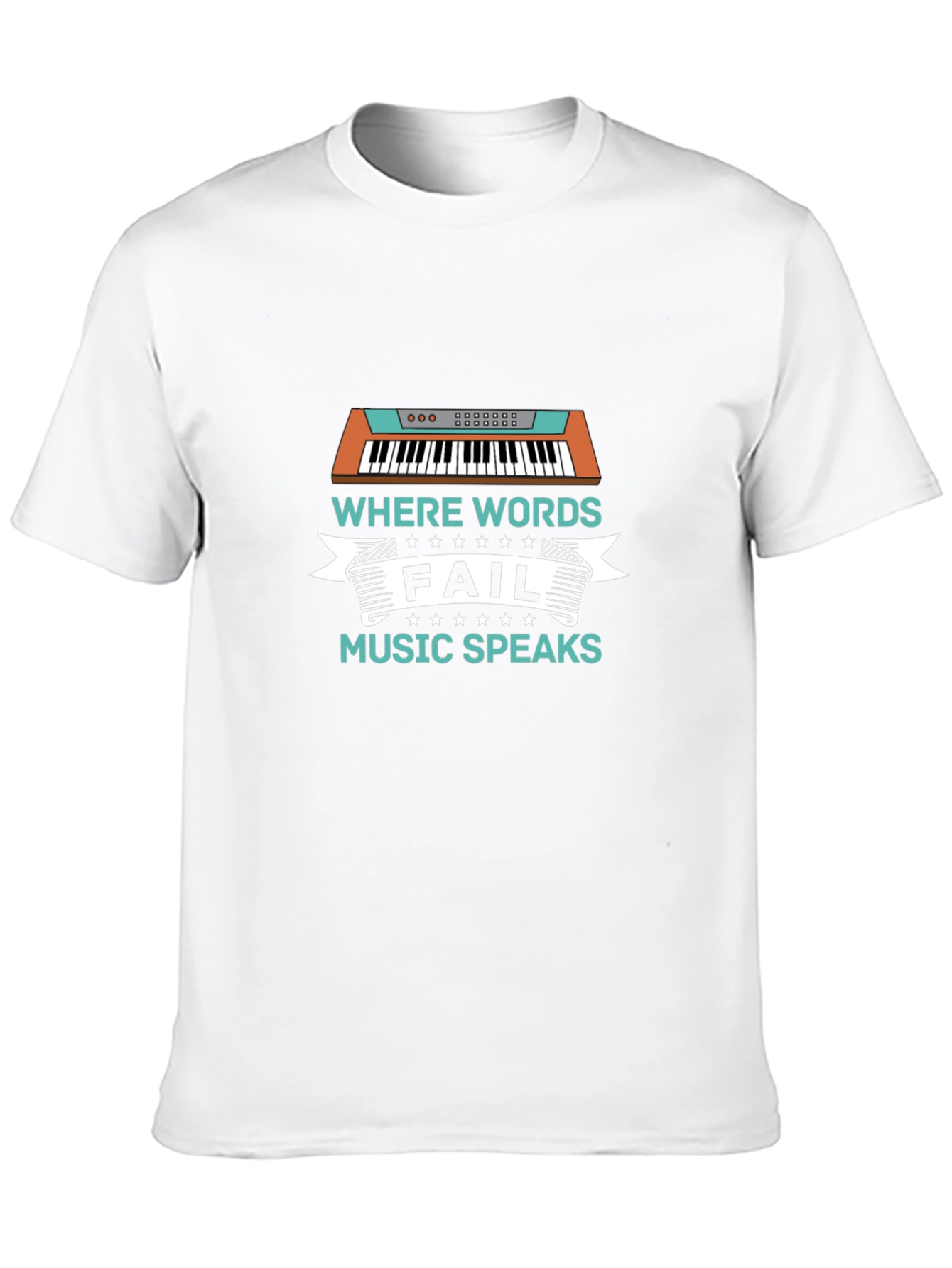 Black Music Speaks T-Shirt view 10