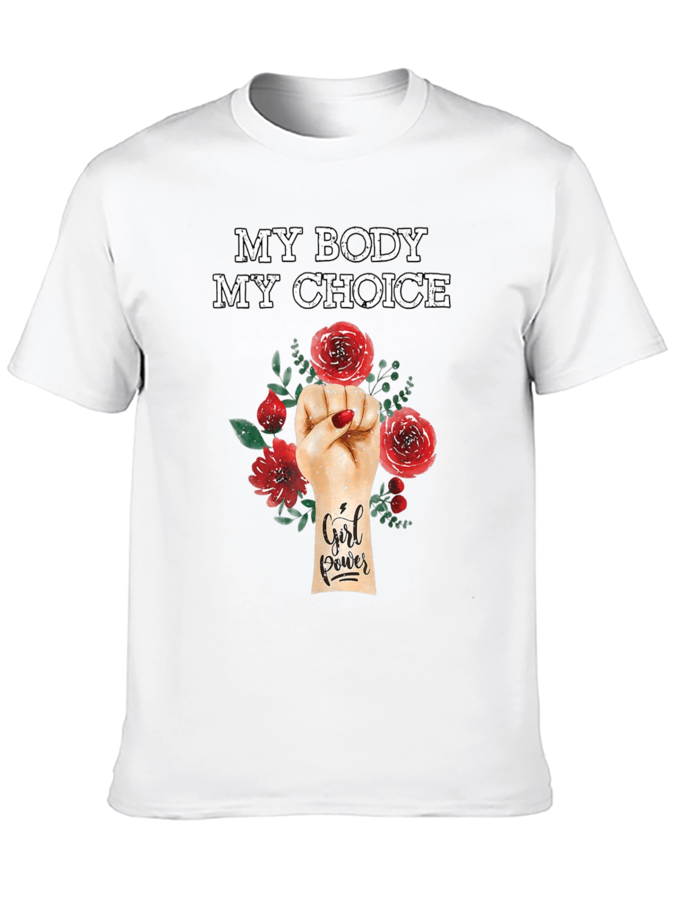 Black My Body My Choice Graphic T-Shirt view 10