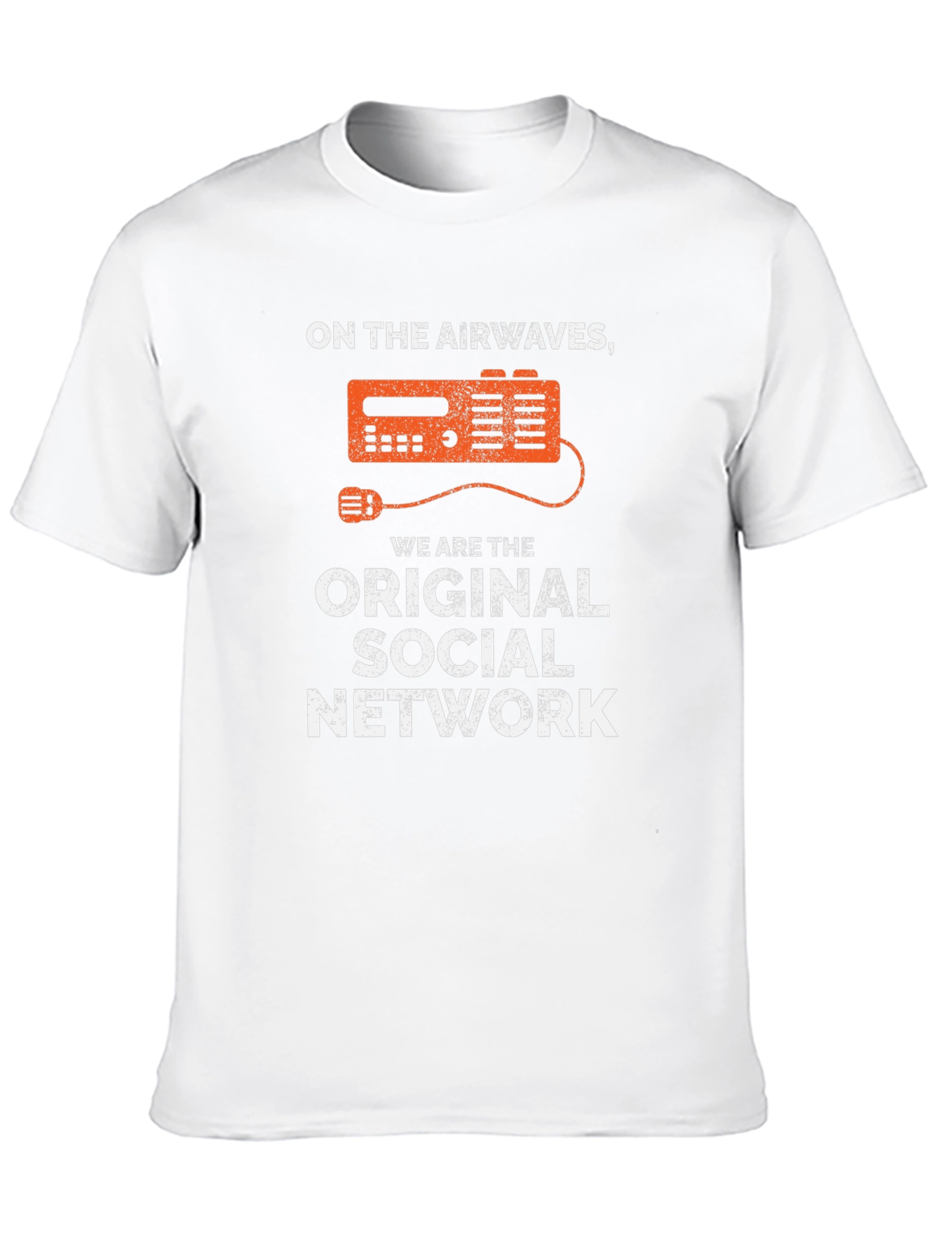 Black On the Airwaves Original Social Network T-Shirt view 10