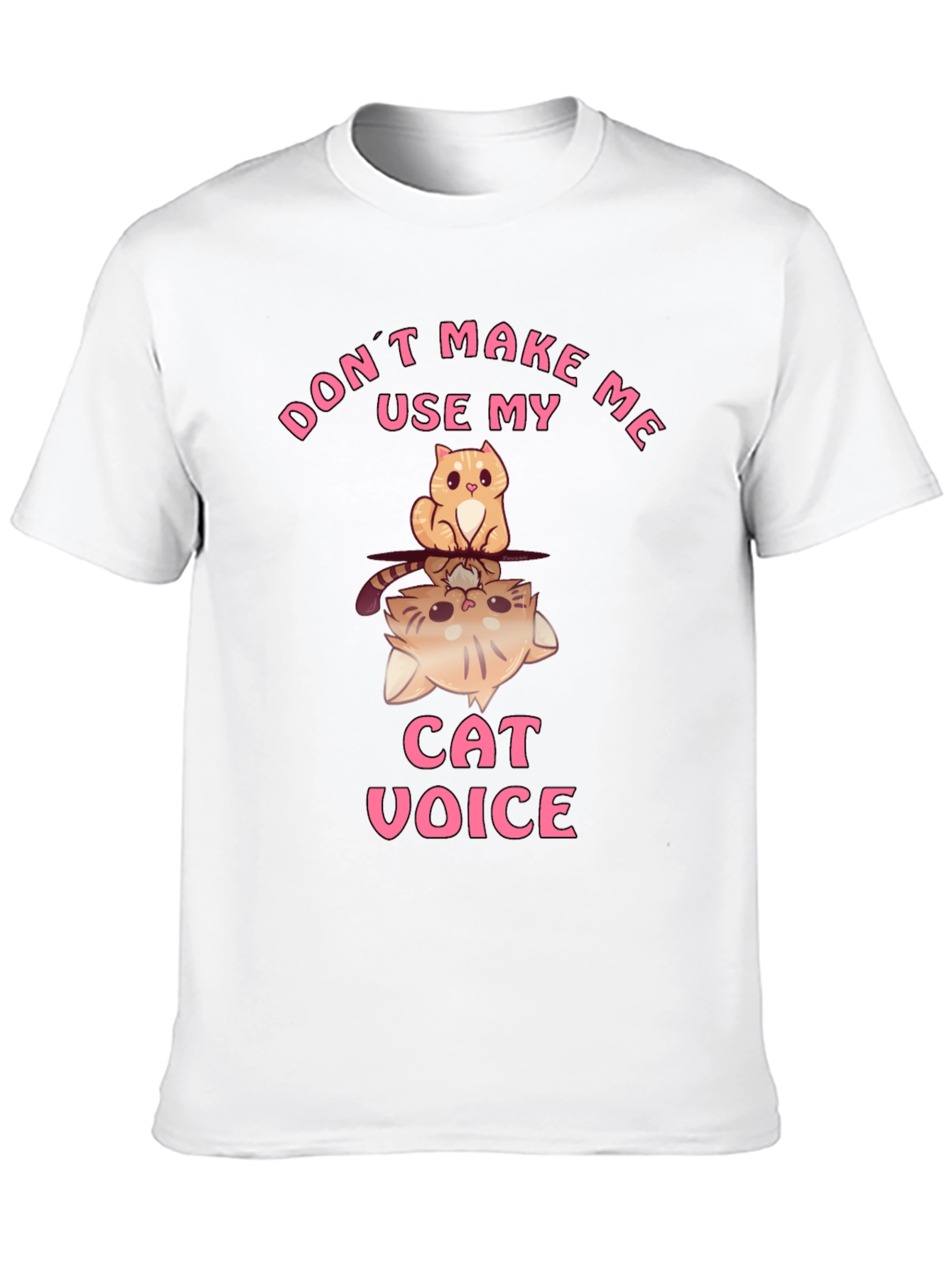 Black Don't Make Me Use My Cat Voice T-Shirt view 10