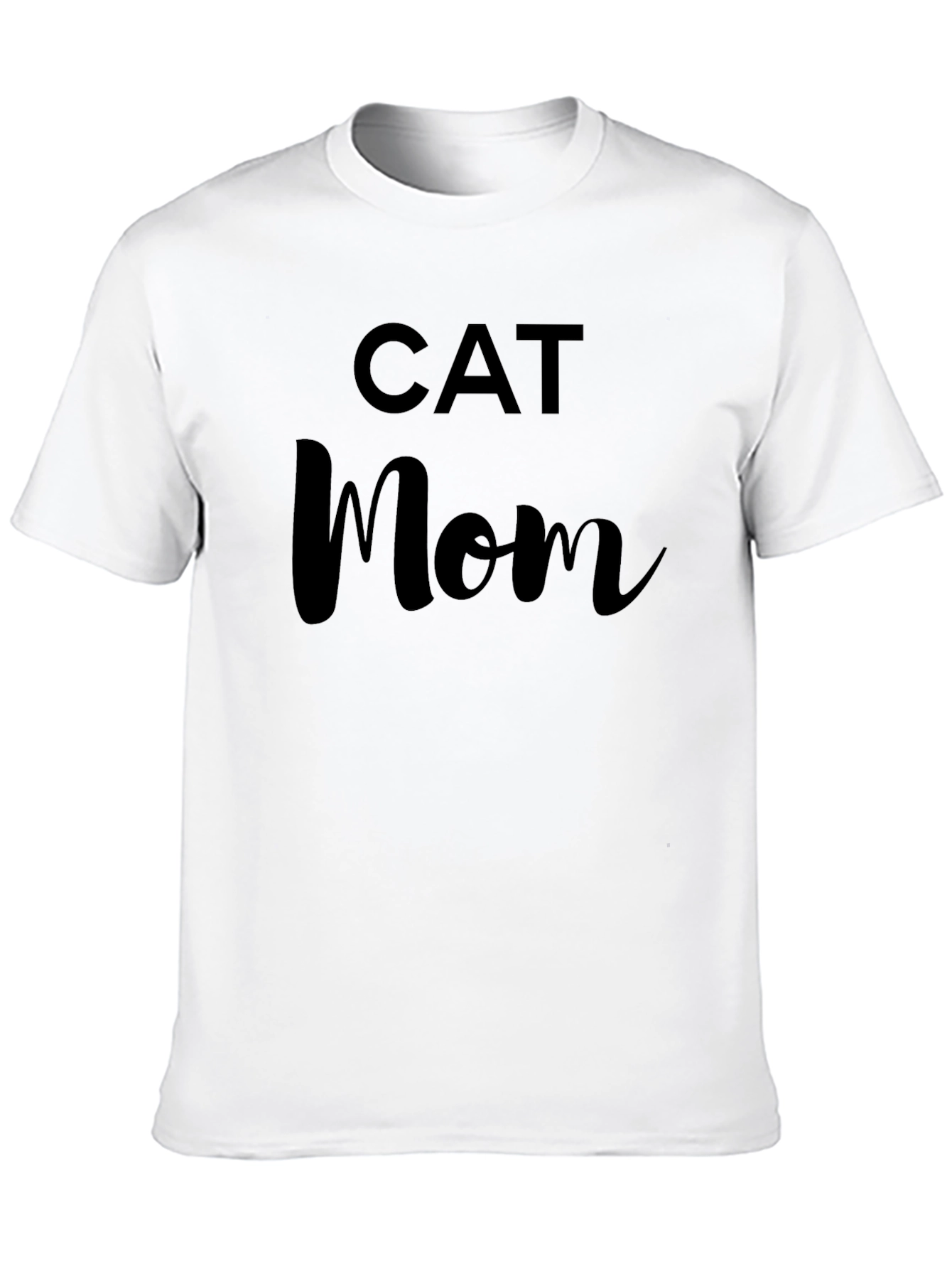 Black Cat Mom Black T-Shirt view 10