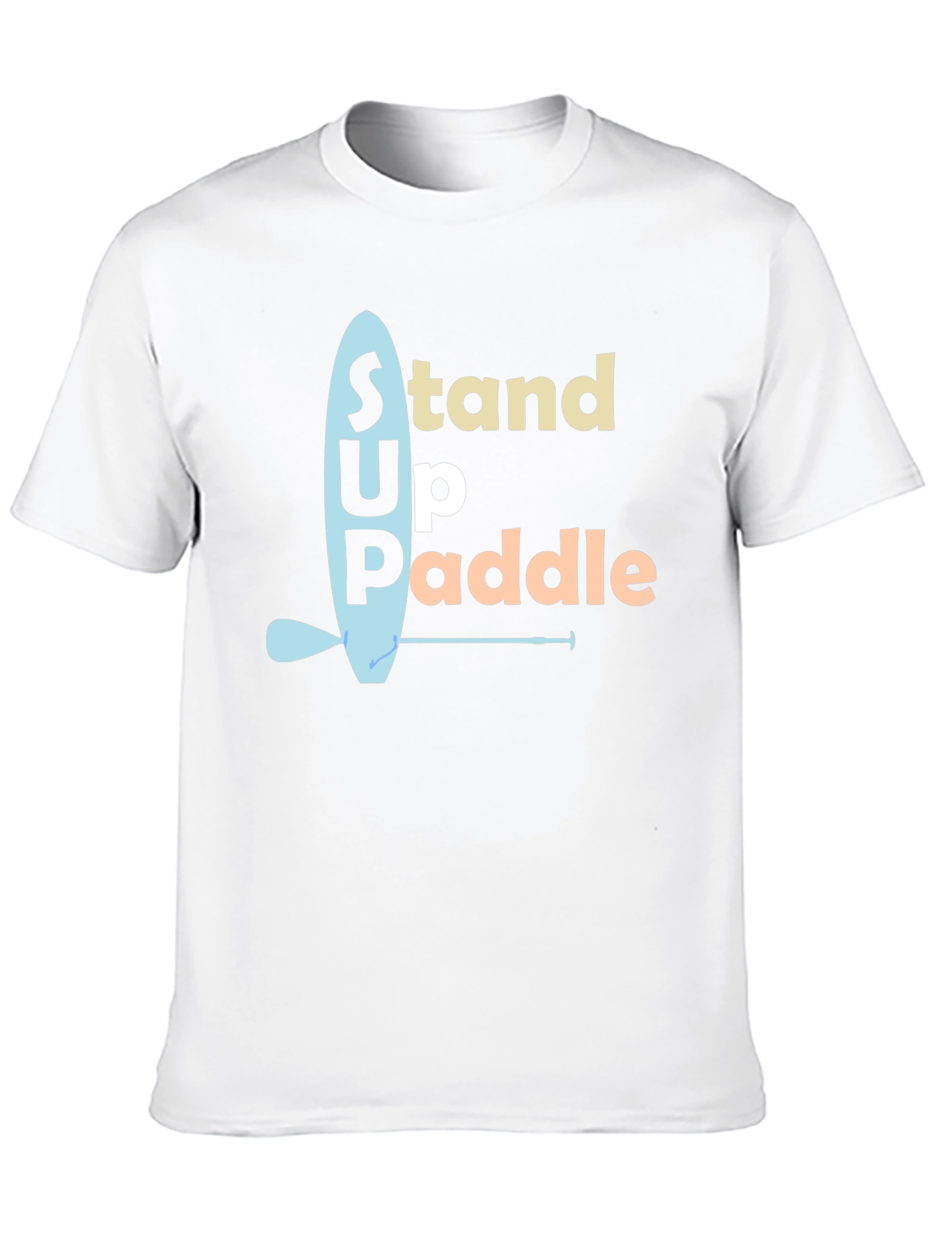 Black Stand Up Paddle Graphic Tee - Black view 10