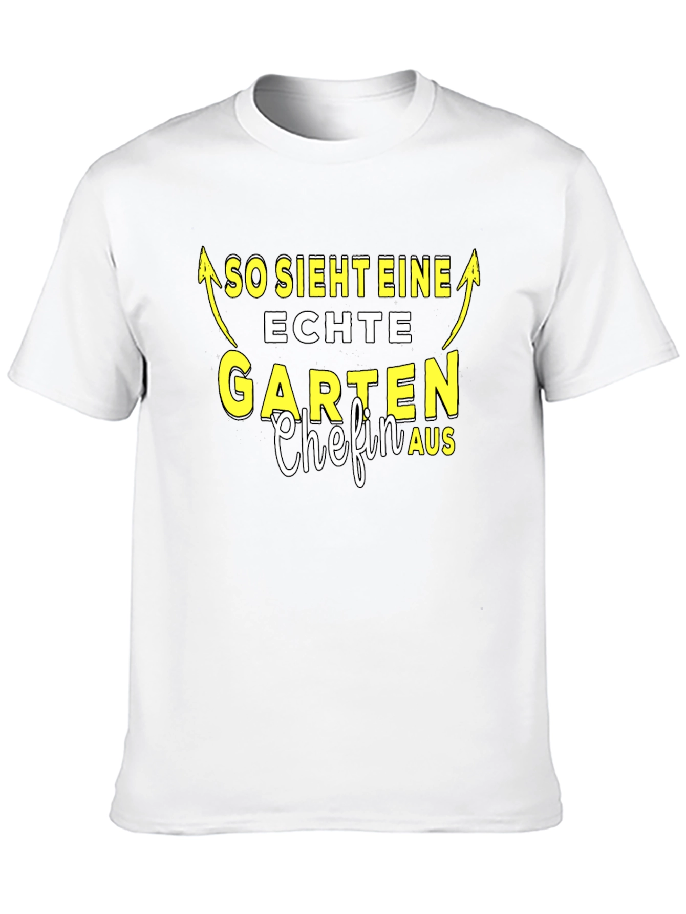 Black Garten Chefin T-Shirt, Garden Boss Tee view 10