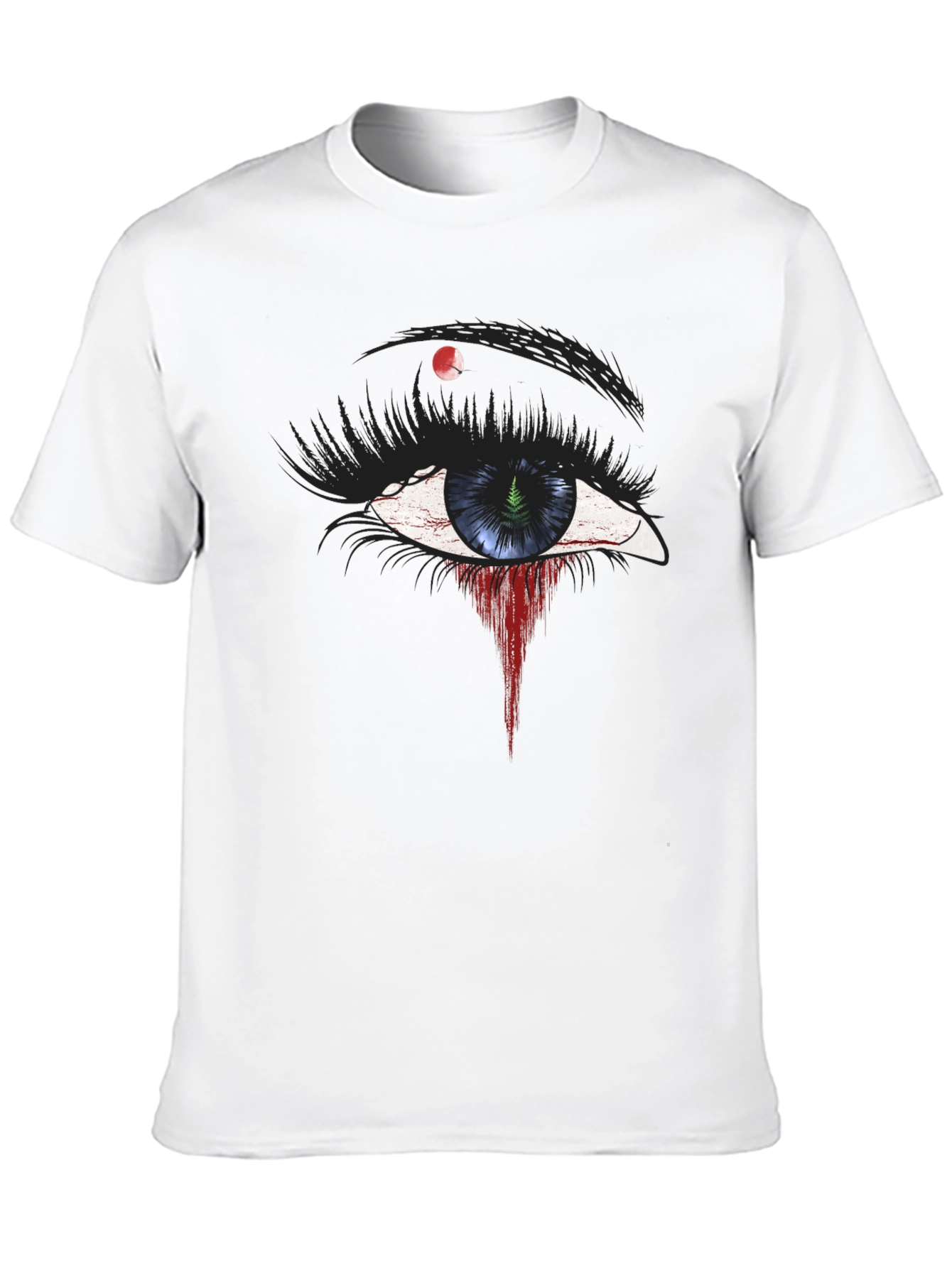 Black Eye Graphic Black T-Shirt view 10