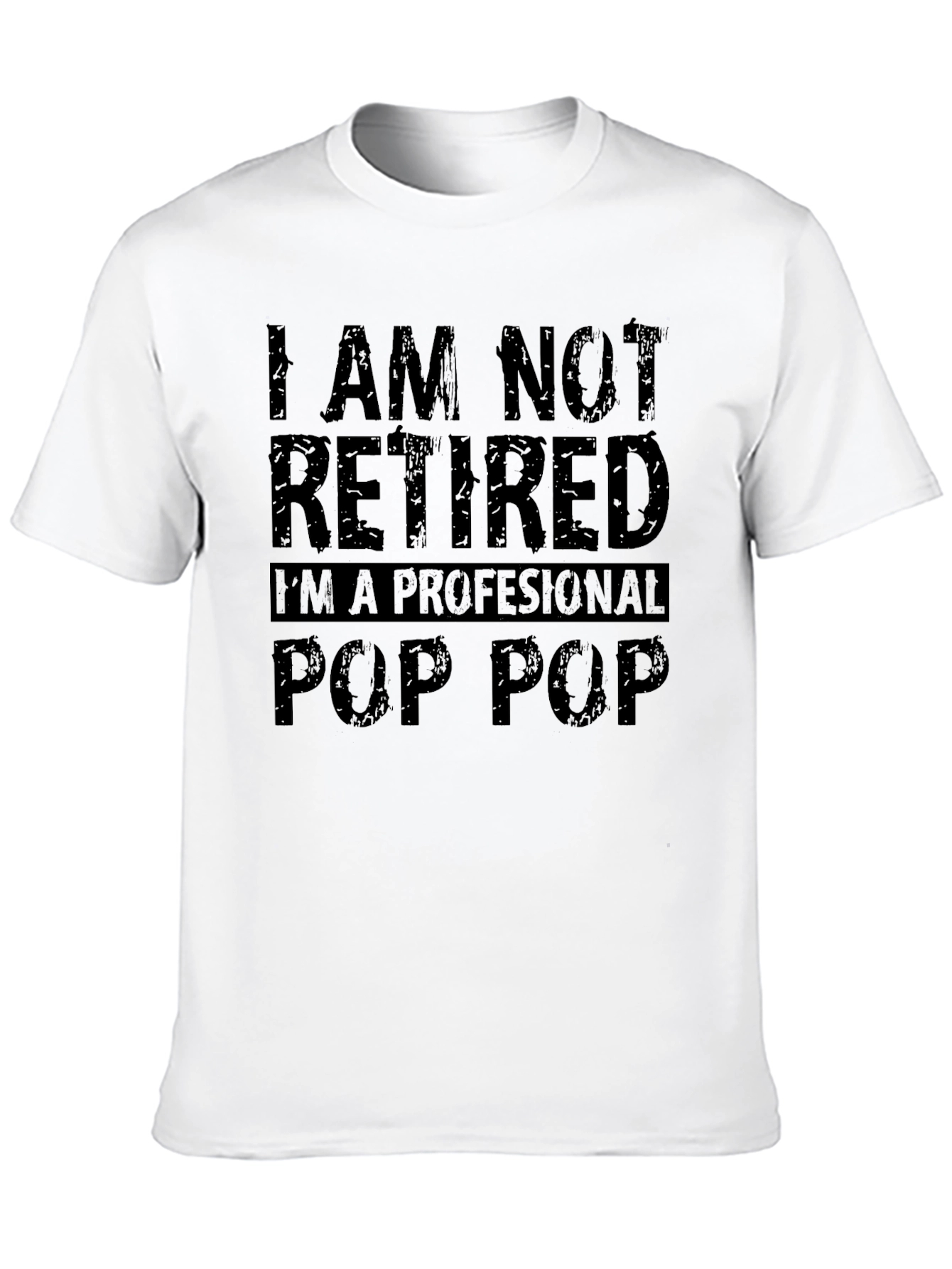 Black Professional Pop Pop Funny T-Shirt view 10