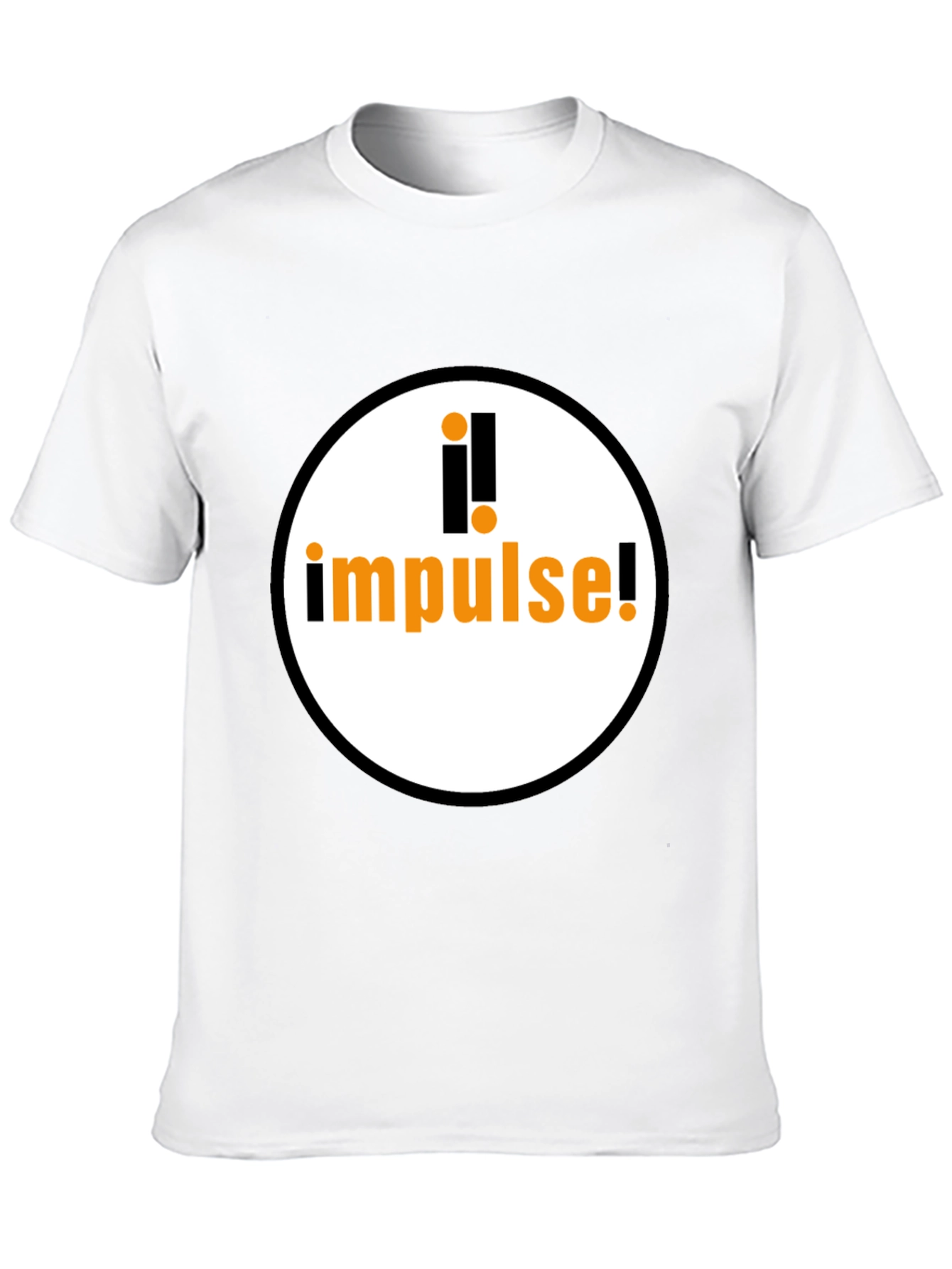 Black Impulse Graphic T-Shirt - Black Cotton Blend view 10