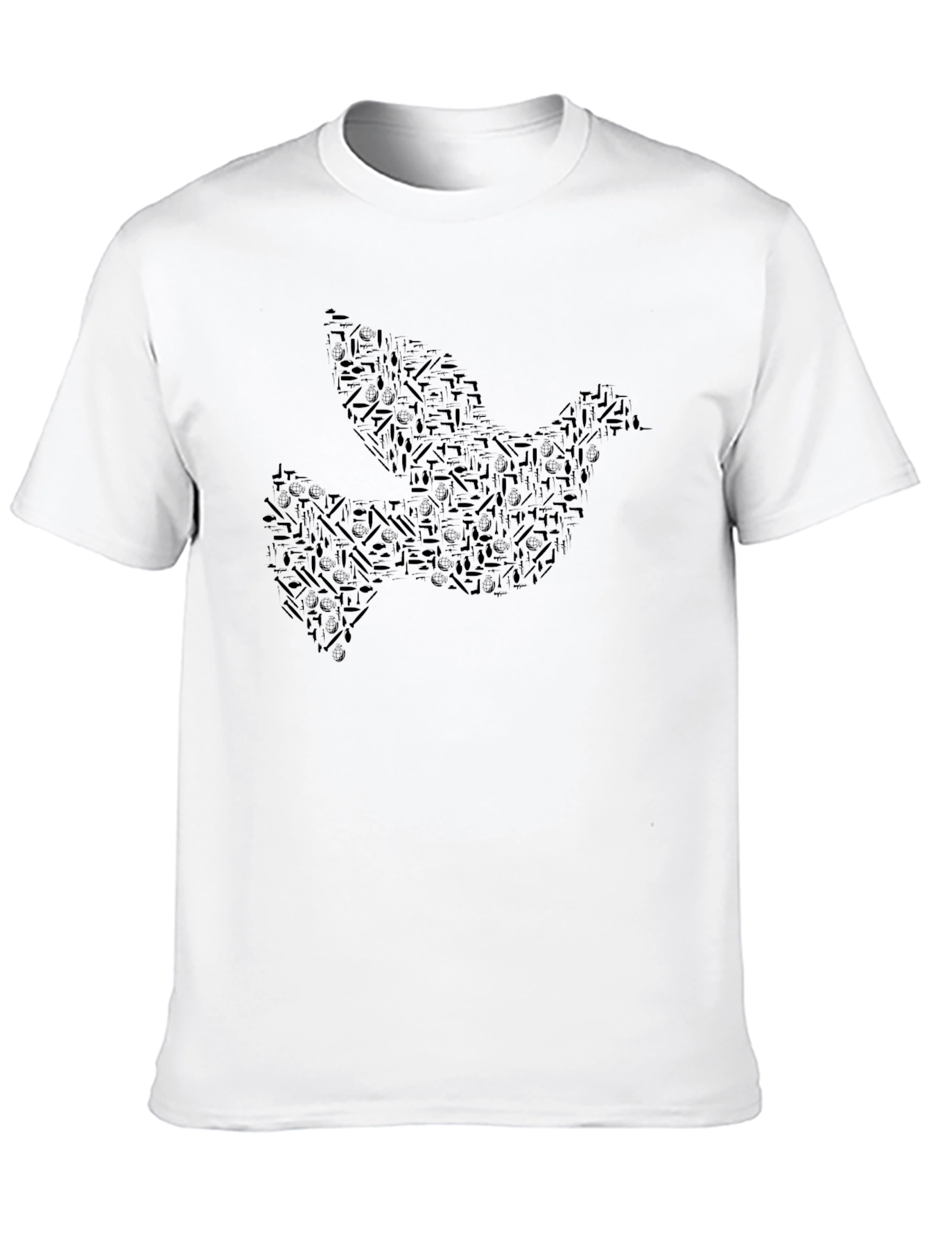 Black Dove Graphic Black T-Shirt view 10