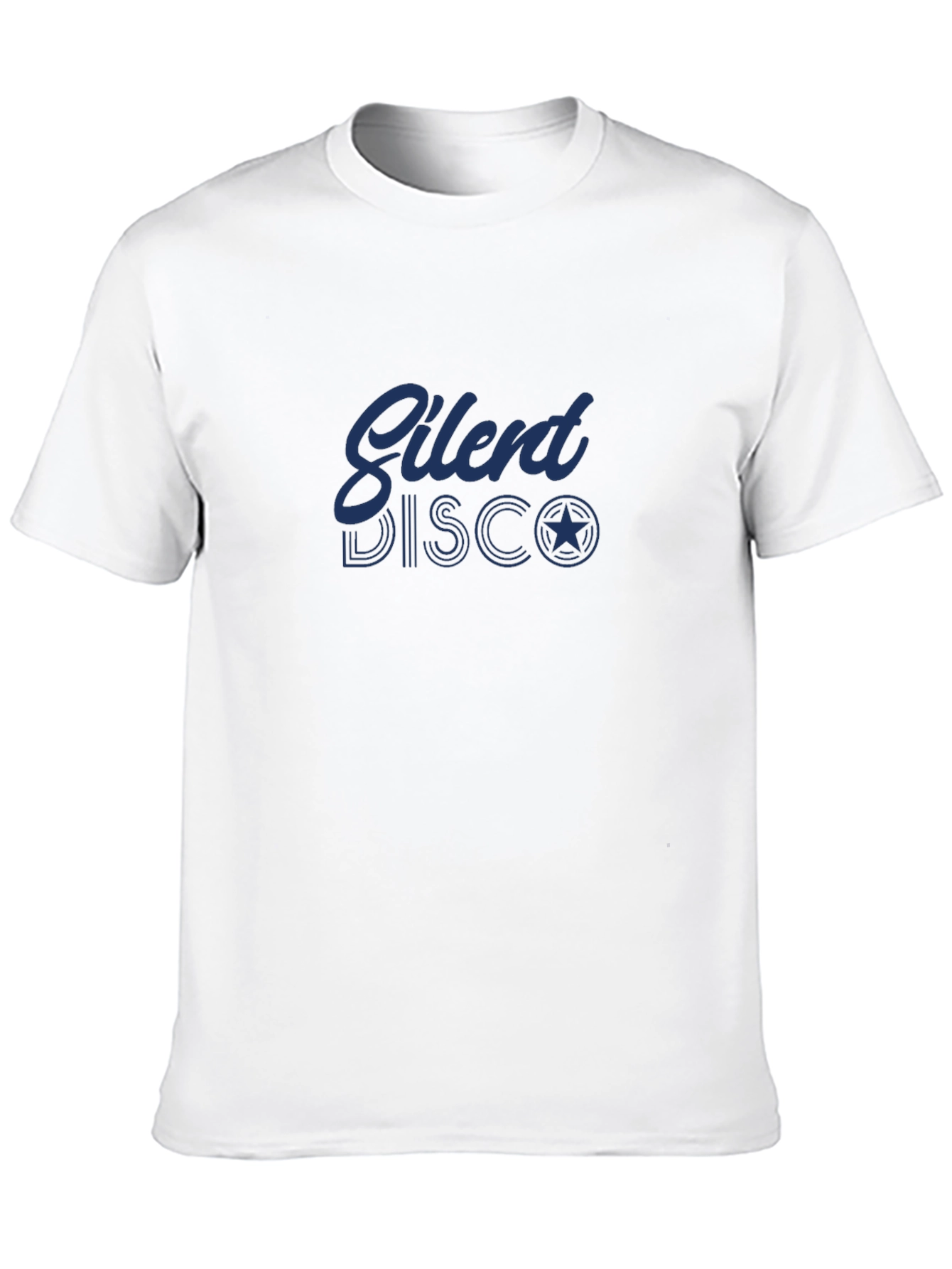 Black Silent Disco Graphic T-Shirt - Black view 10