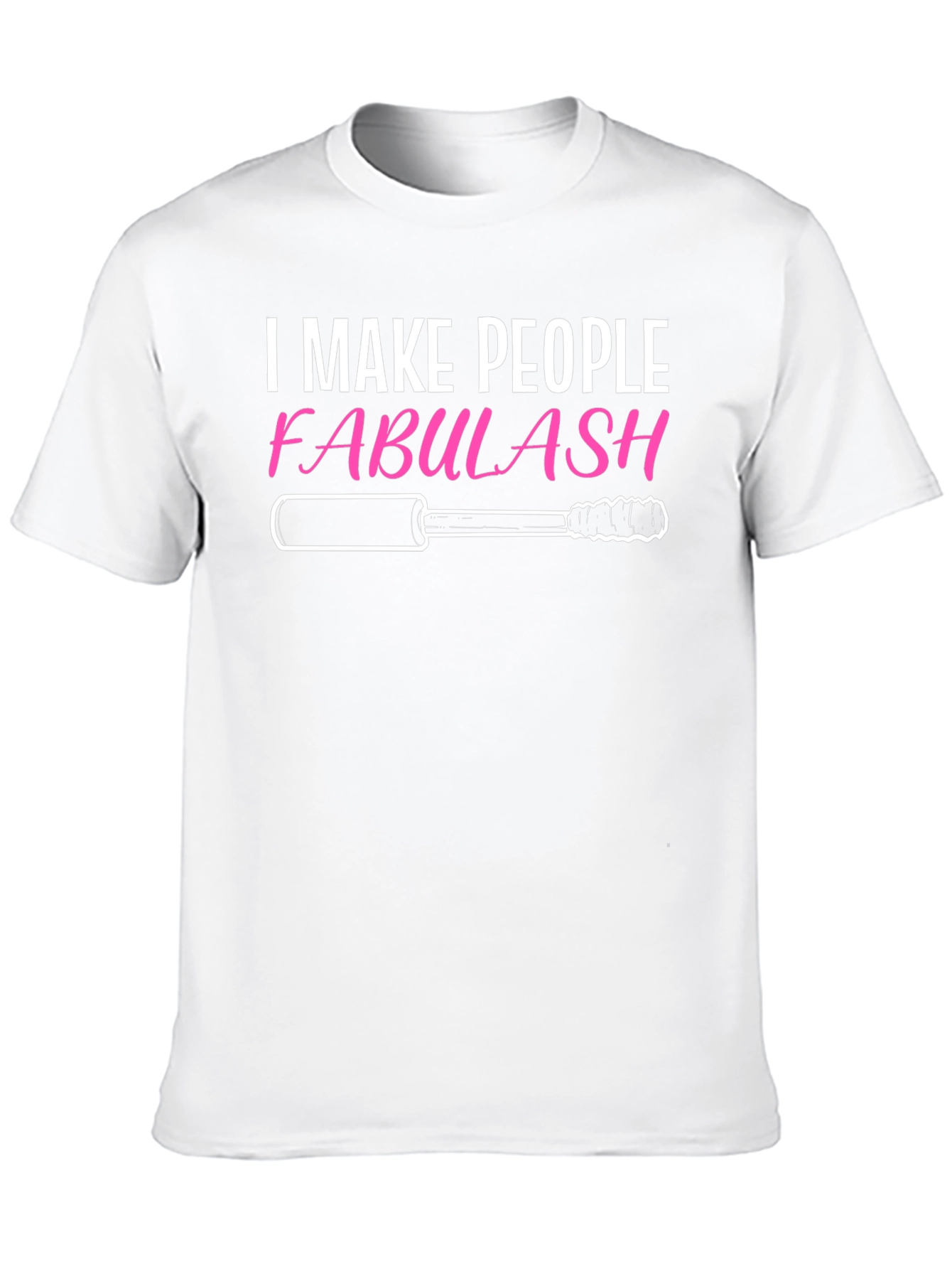 Black Fabulash Makeup Artist Graphic Tee - Black view 10