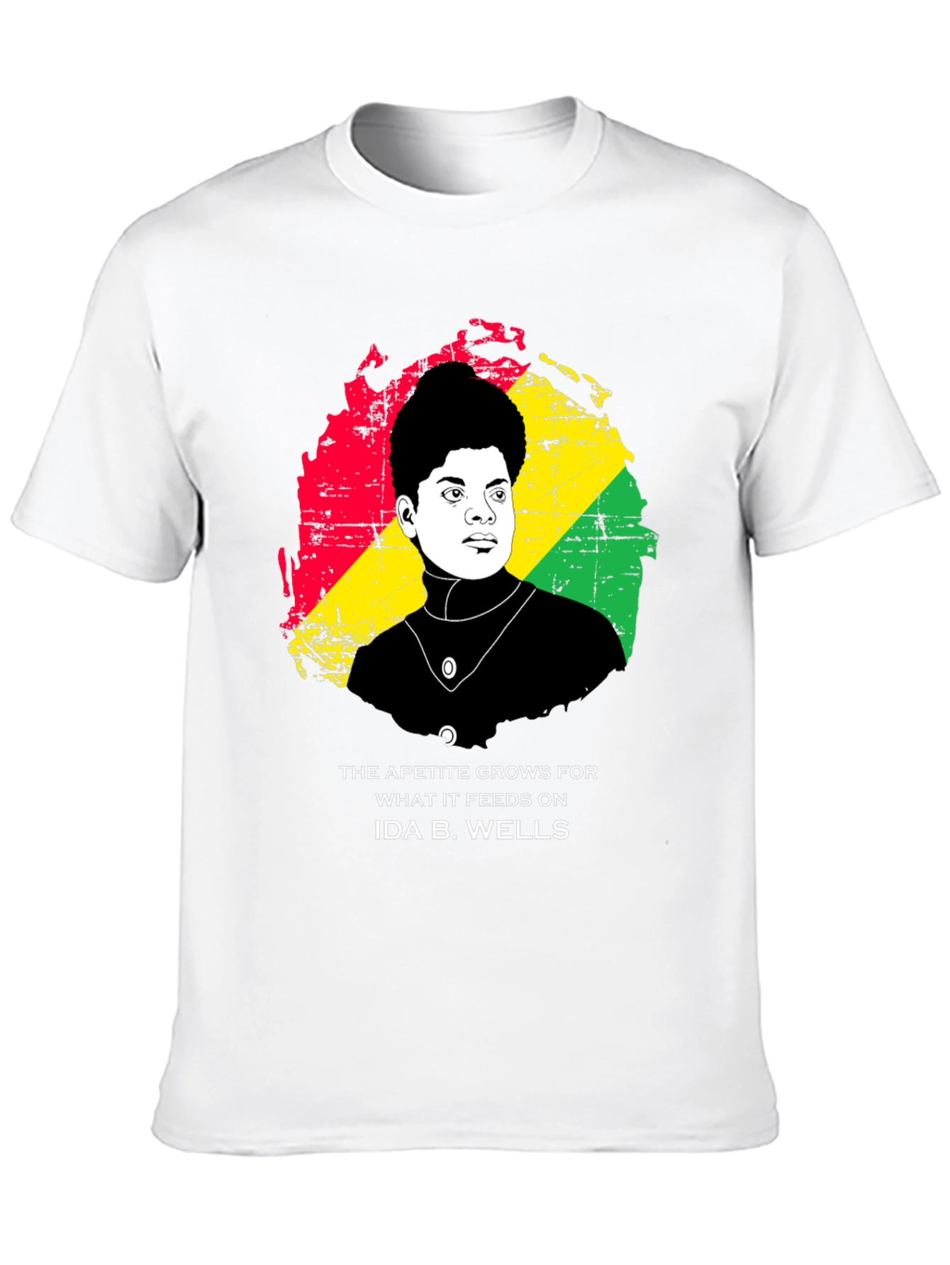 Black Ida B. Wells Graphic T-Shirt - Black view 10