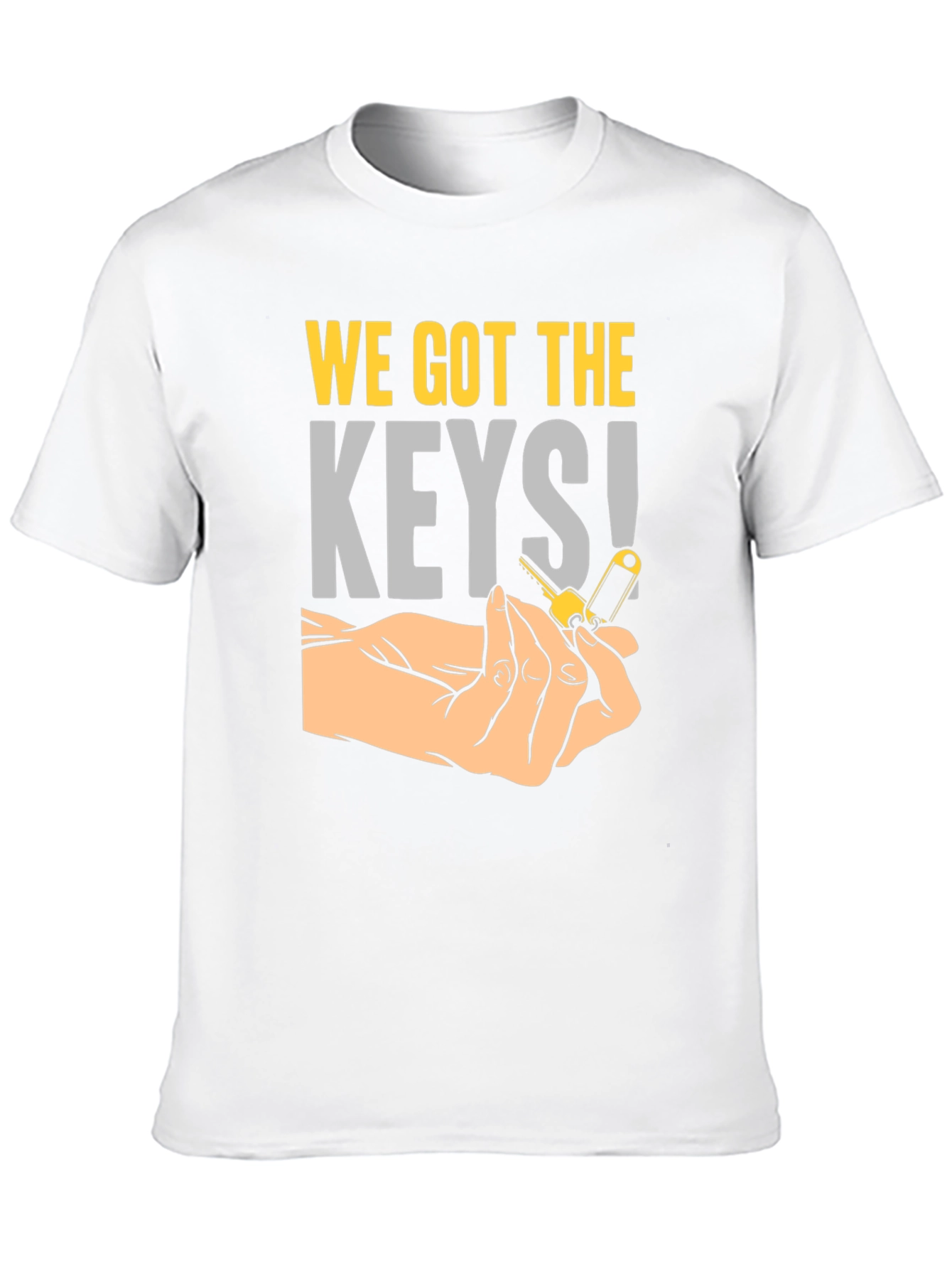Black We Got The Keys T-Shirt view 10