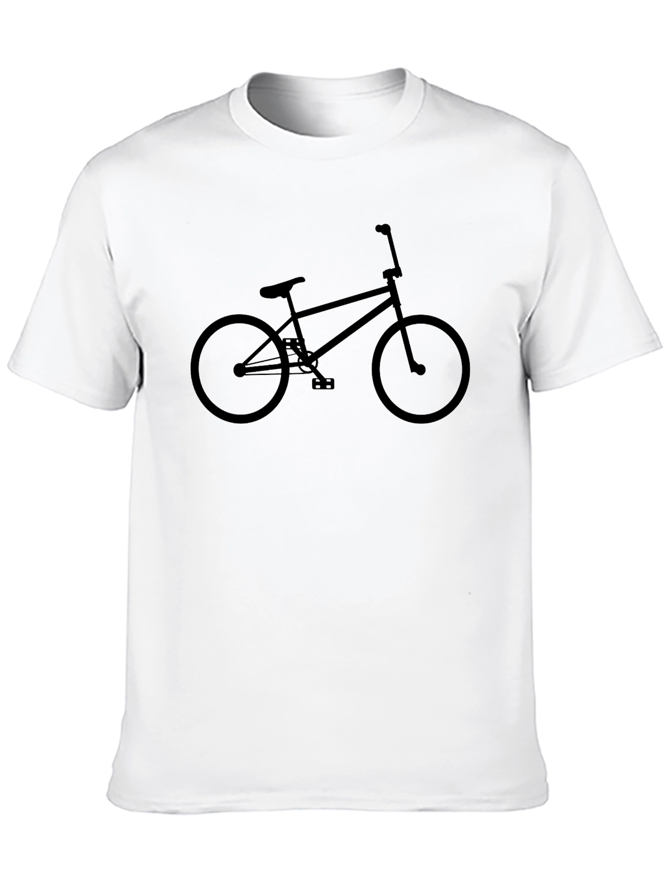 Black Black BMX Bike Graphic Tee - Casual Style view 10