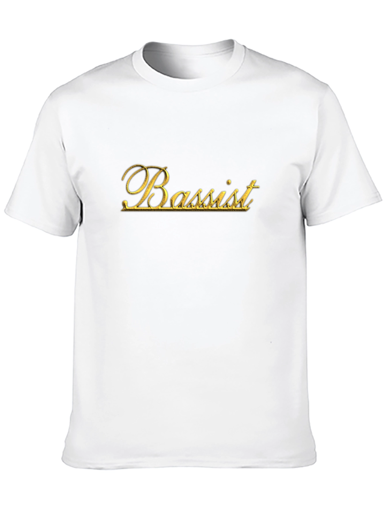 Black Bassist Black T-Shirt - Music Lover Tee view 10