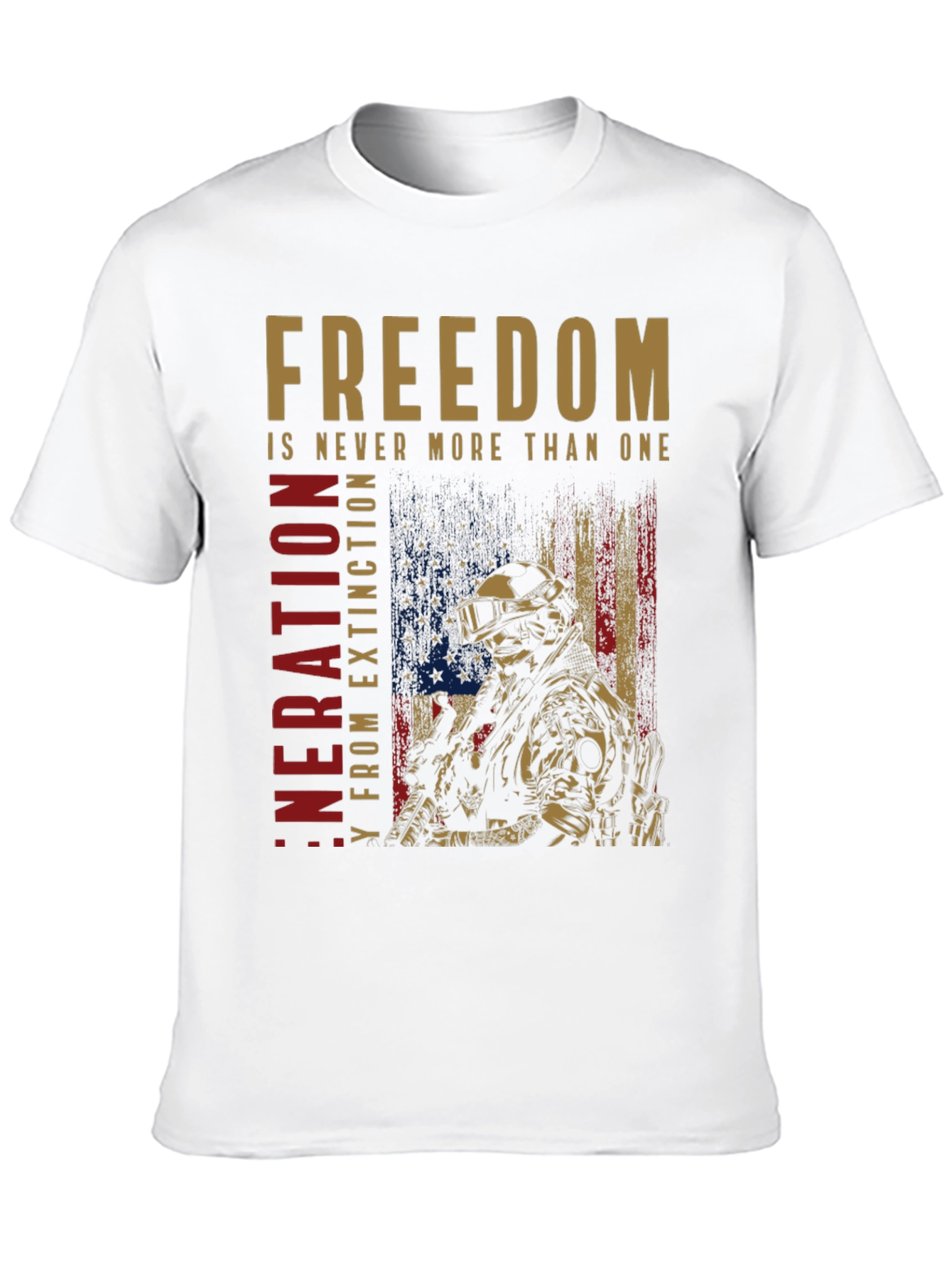 Black Freedom Generation T-Shirt view 10