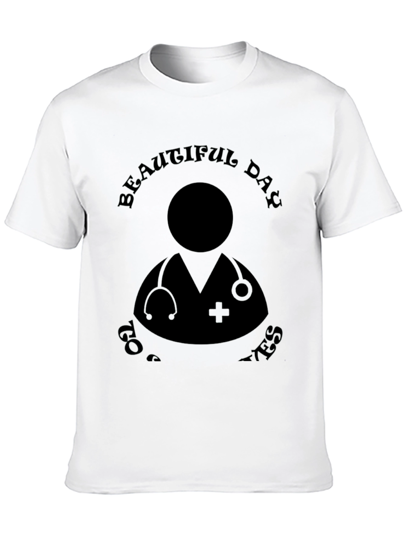 Black Beautiful Day To Save Lives Graphic Tee - Unisex view 10