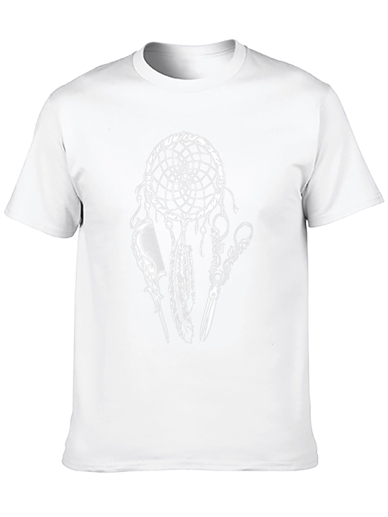 Black Dreamcatcher Graphic T-Shirt view 10