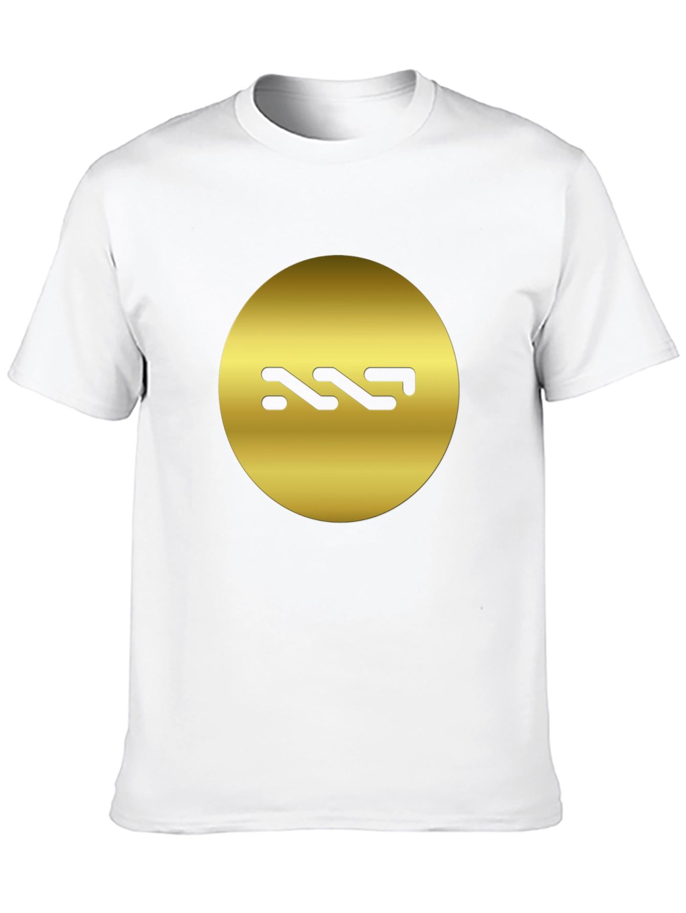 Black Gold Logo Black T-Shirt view 10