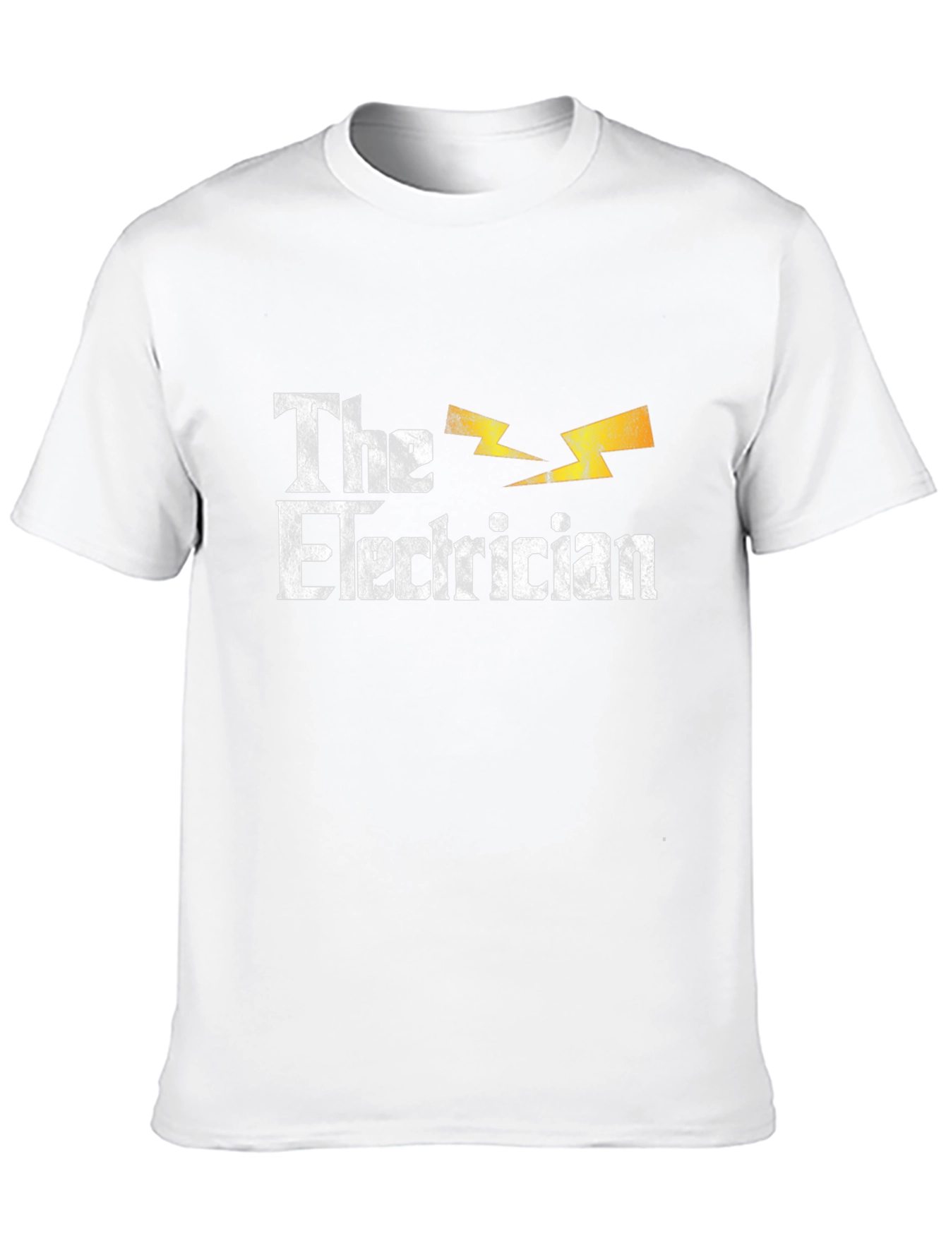 Black The Electrician T-Shirt - Novelty Gift Tee view 10