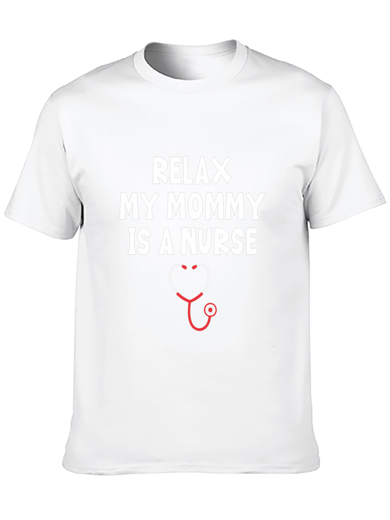 Black Relax My Mommy Is A Nurse T-Shirt view 10