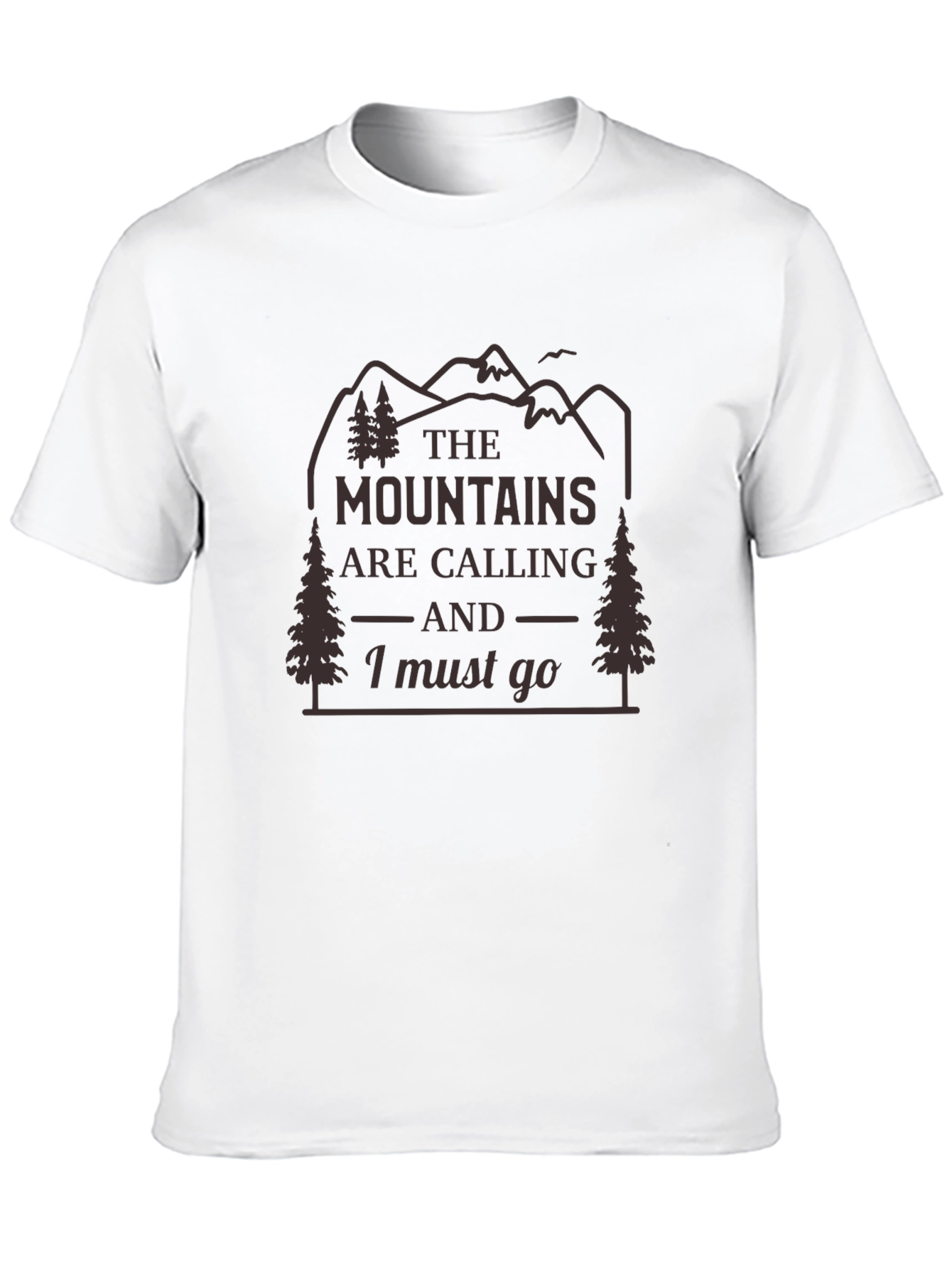 Black Mountains are Calling Graphic Tee - Adventure Awaits view 10