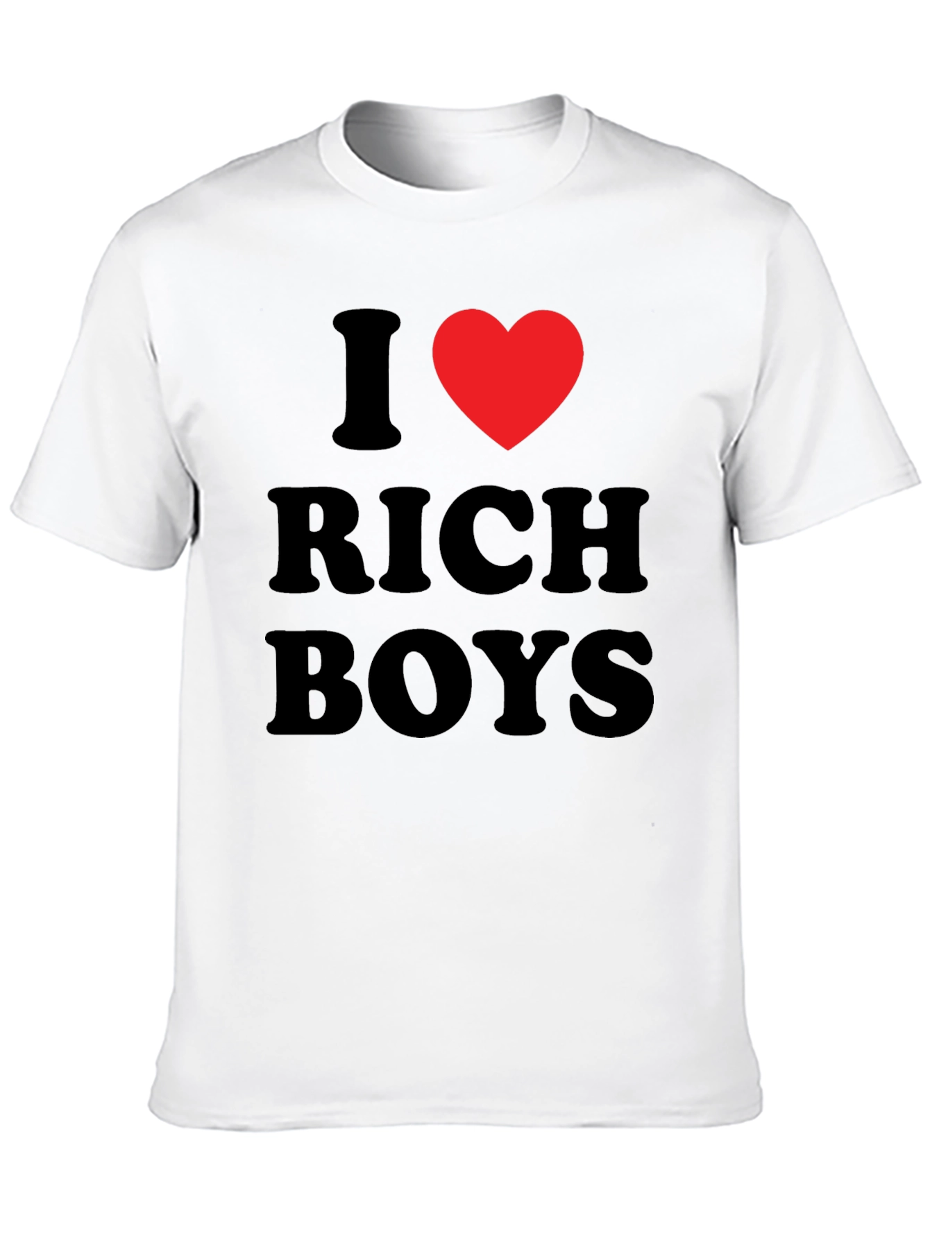 Black I Heart Rich Boys Black T-Shirt view 10