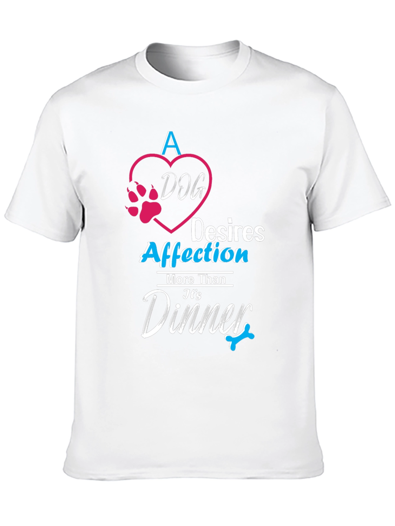 Black Dog Affection Black T-Shirt view 10