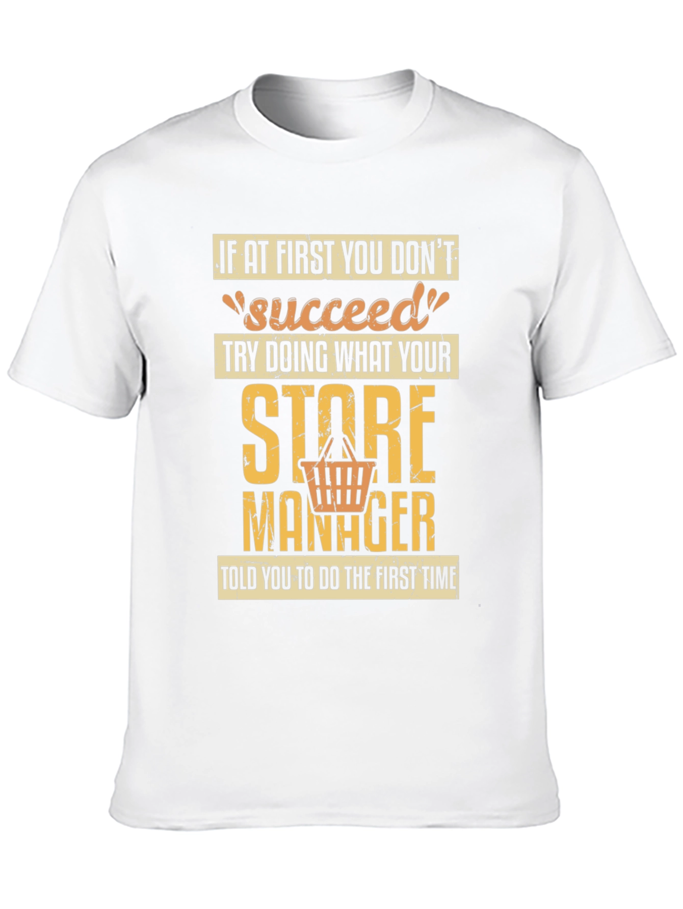 Black Store Manager Graphic T-Shirt view 10