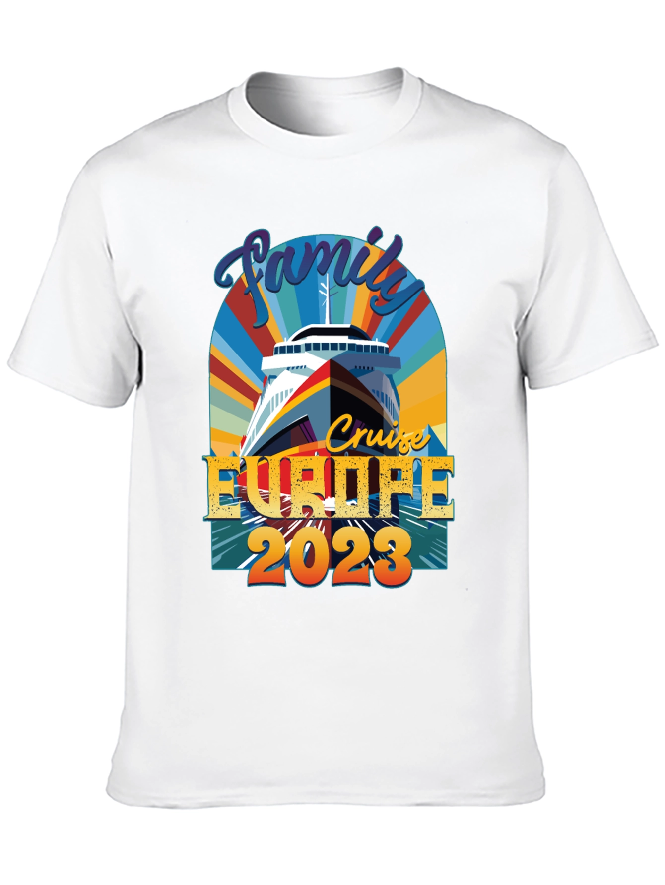 Black Family Cruise Europe 2023 T-Shirt view 10